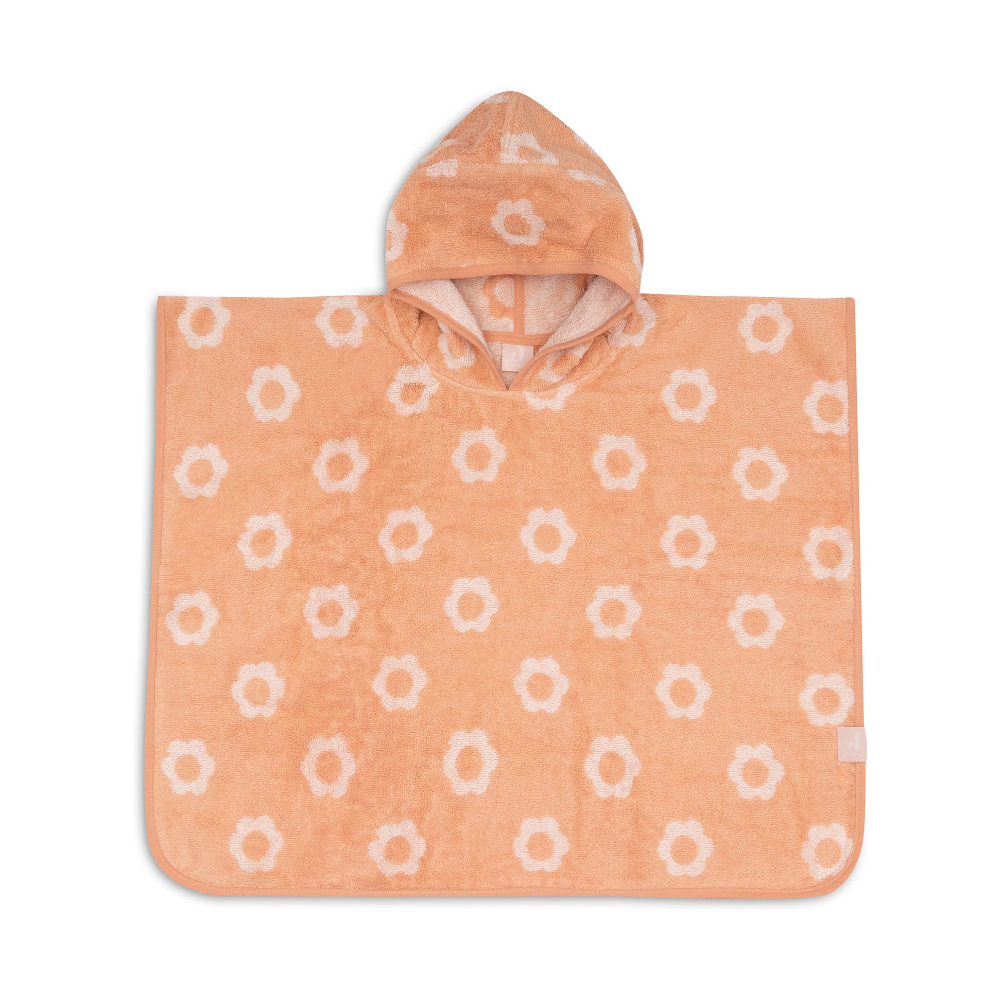 Badeponcho, jollein, Orange – Besonderheit: 100% Baumwolle