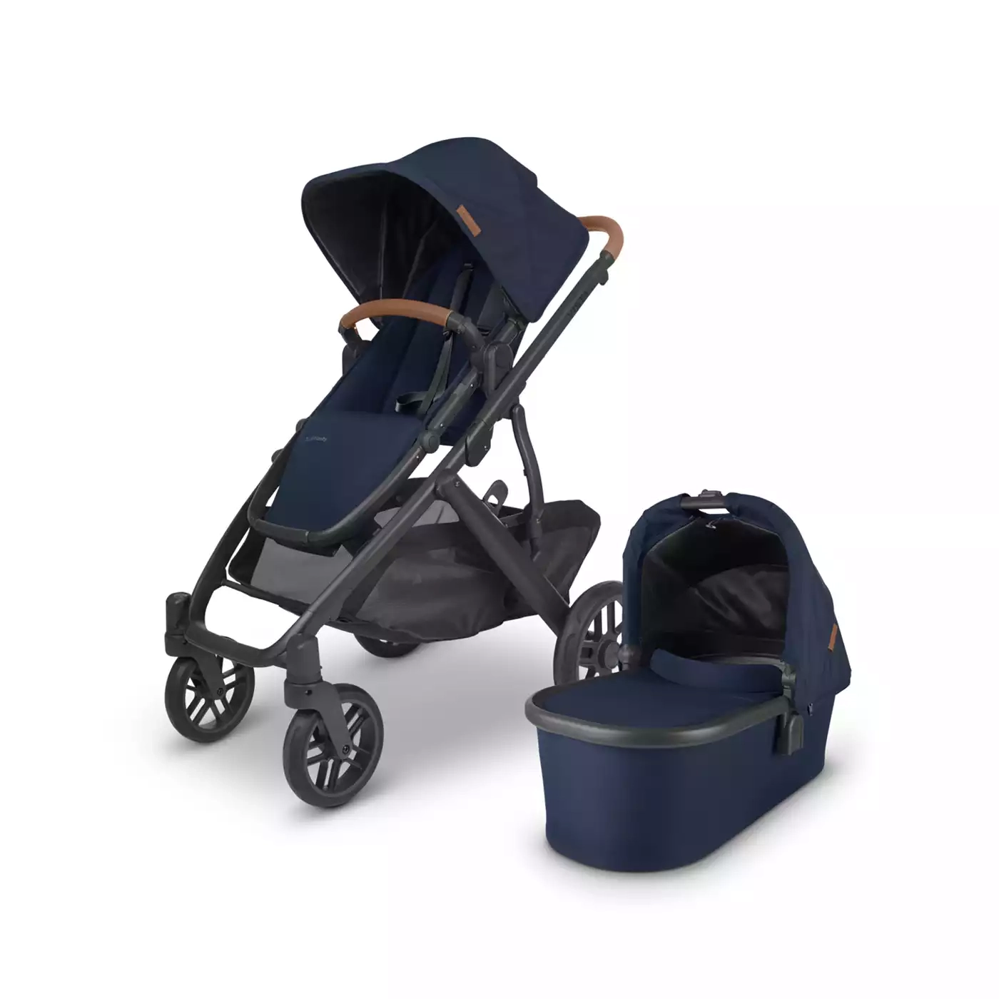 Zwillingswagen & Geschwisterwagen, UPPAbaby, Blau – Besonderheit: inkl. Insekten- und Regenschutz