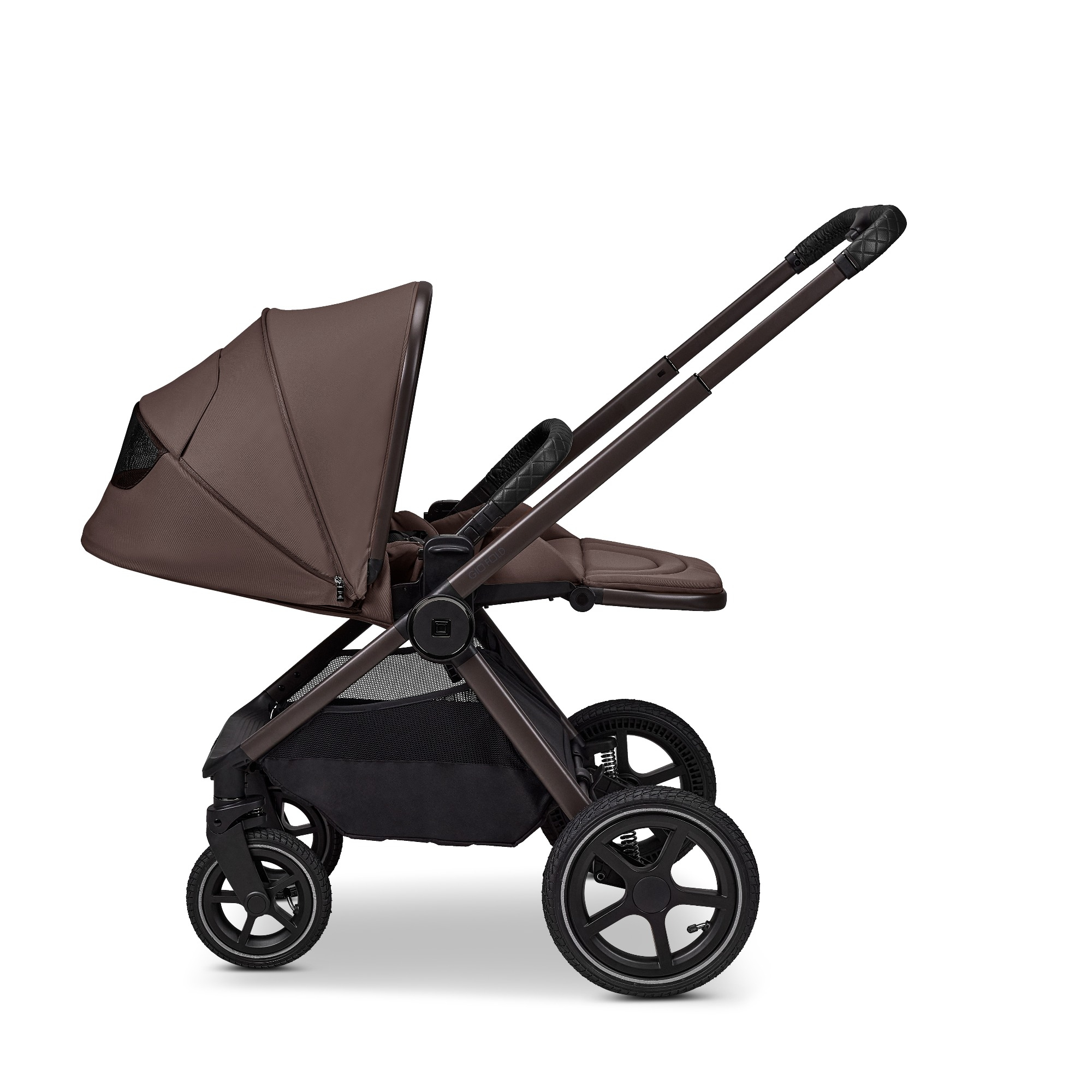 Kombi-Kinderwagen, MOON, Beige – Produktansicht