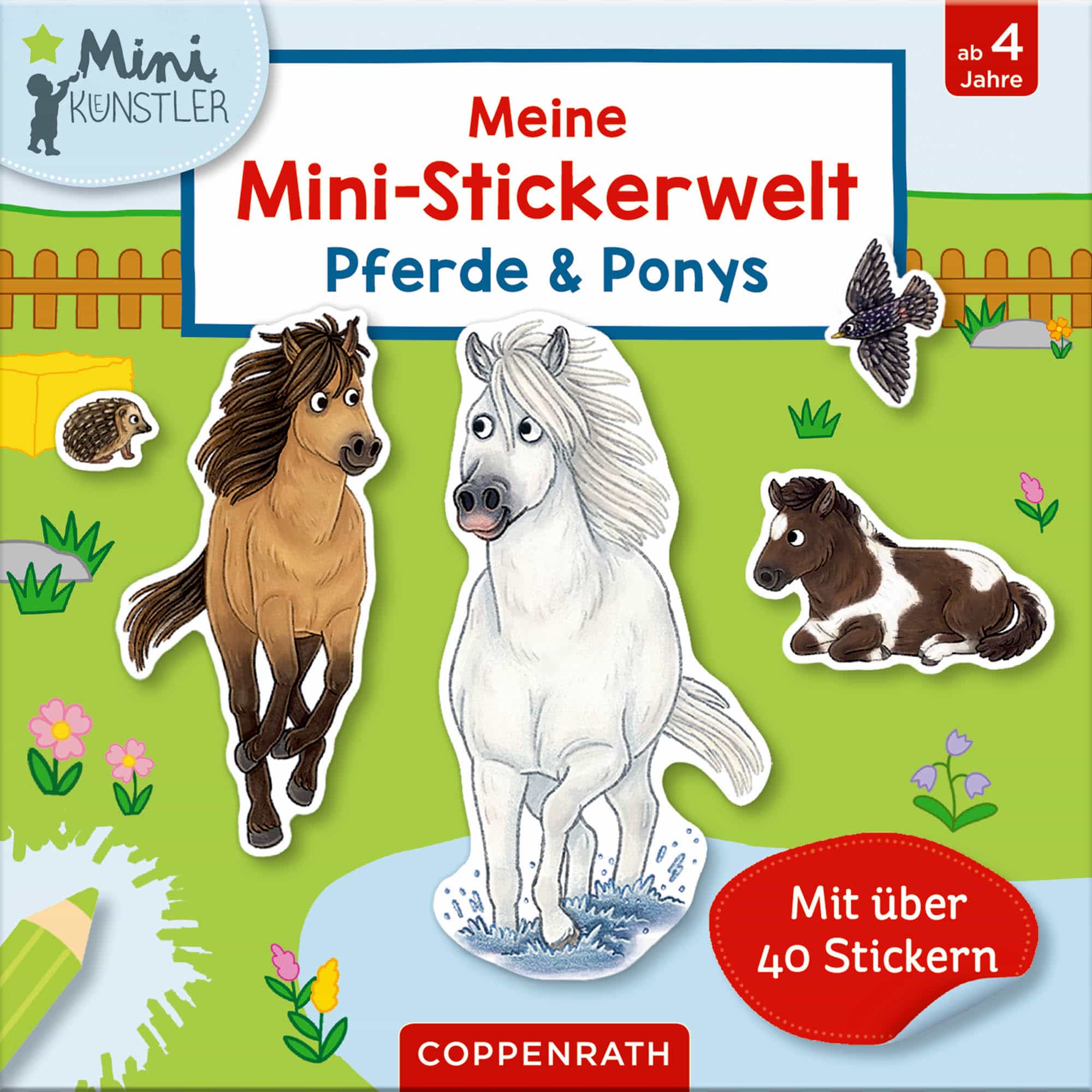 Meine Mini-Stickerwelt: Pferde & Ponys COPPENRATH 2000584482603 1