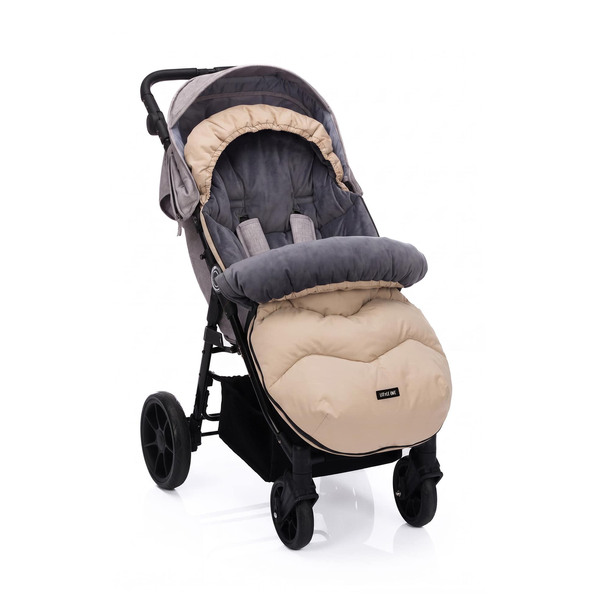 Fußsäcke, LITTLE ONE, Beige – Produktansicht