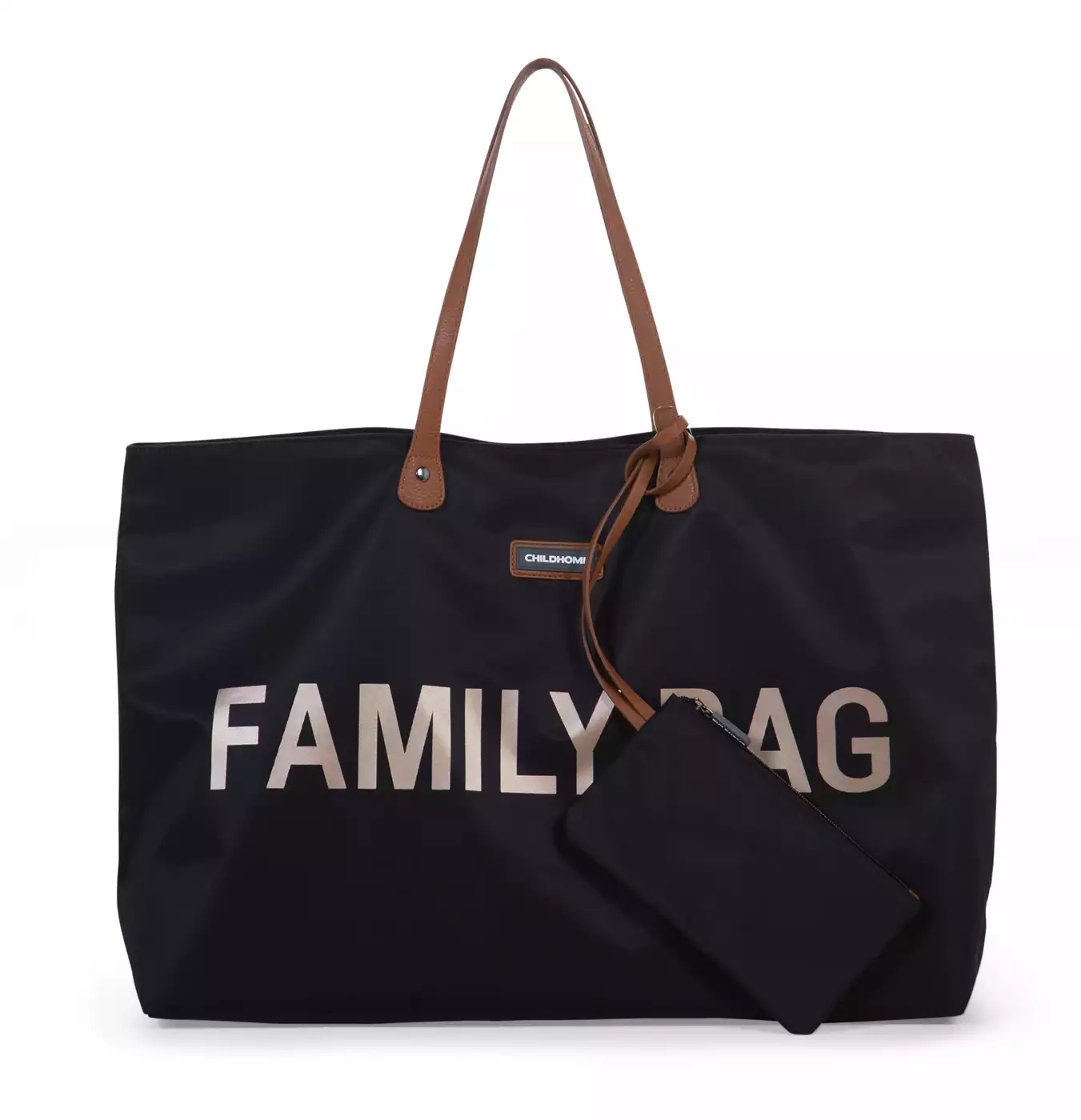 Wickeltaschen, CHILDHOME, Schwarz – Produktansicht