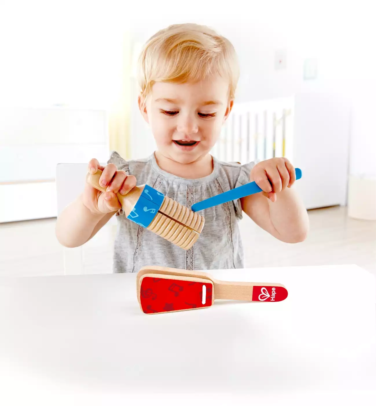 Musikinstrumente, Hape, Braun – Produktansicht