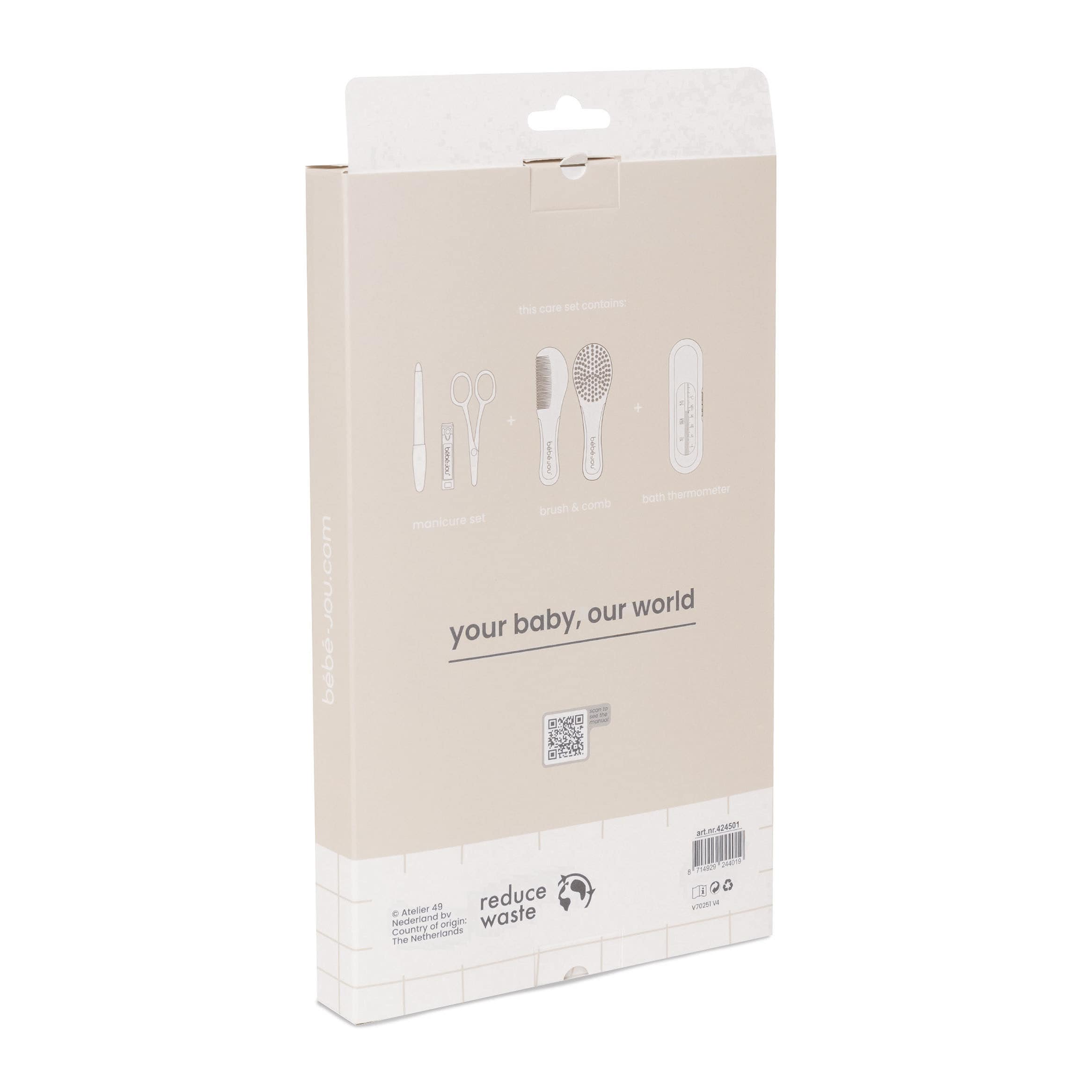 Babypflege-Sets, bébé-jou, Beige – Produktansicht