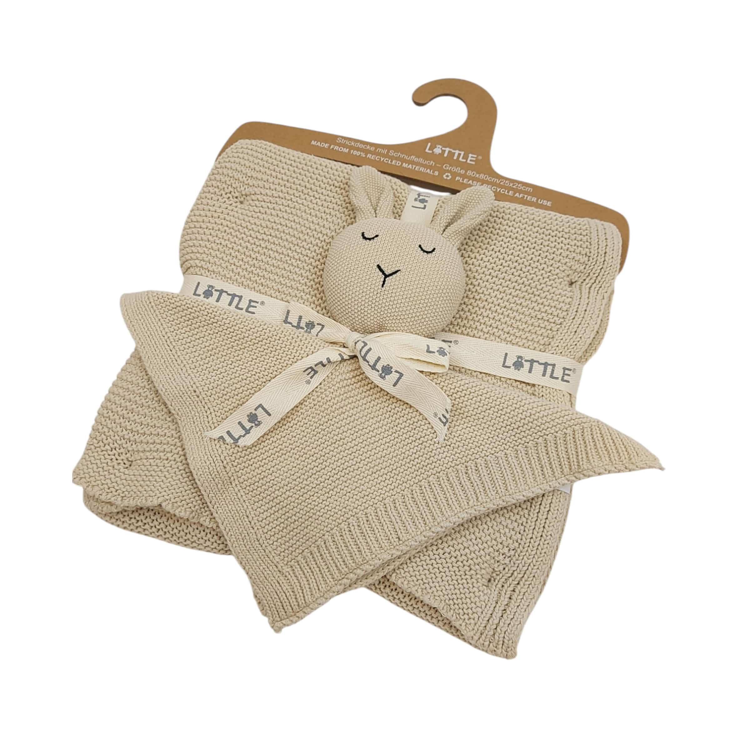 Kuscheldecken, LITTLE, Beige – Produktansicht
