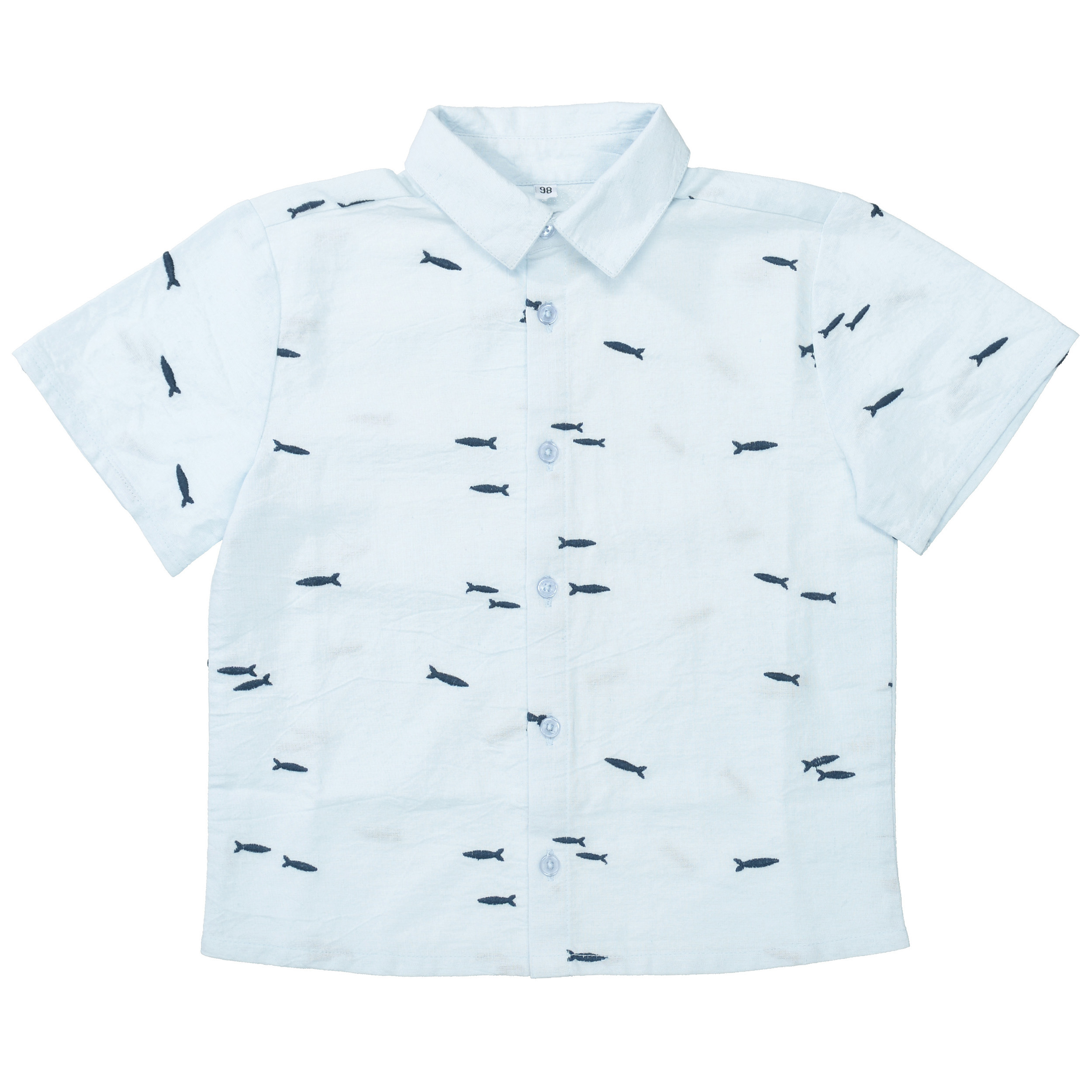 Hemden & Blusen, BASEFIELD, Blau – Besonderheit: aus 100% Baumwolle