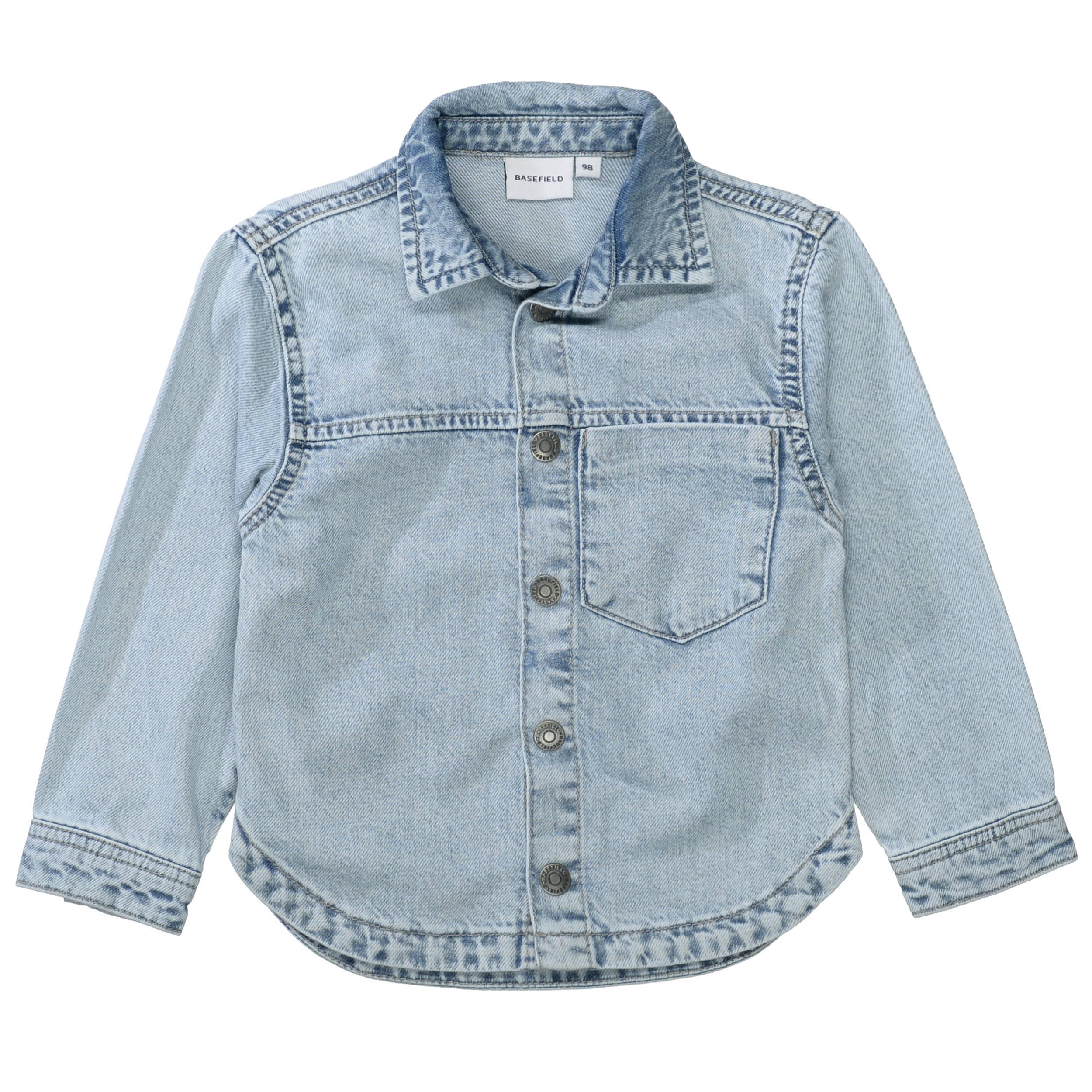 Hemden & Blusen, BASEFIELD, Blau – Besonderheit: aus 100% Baumwolle