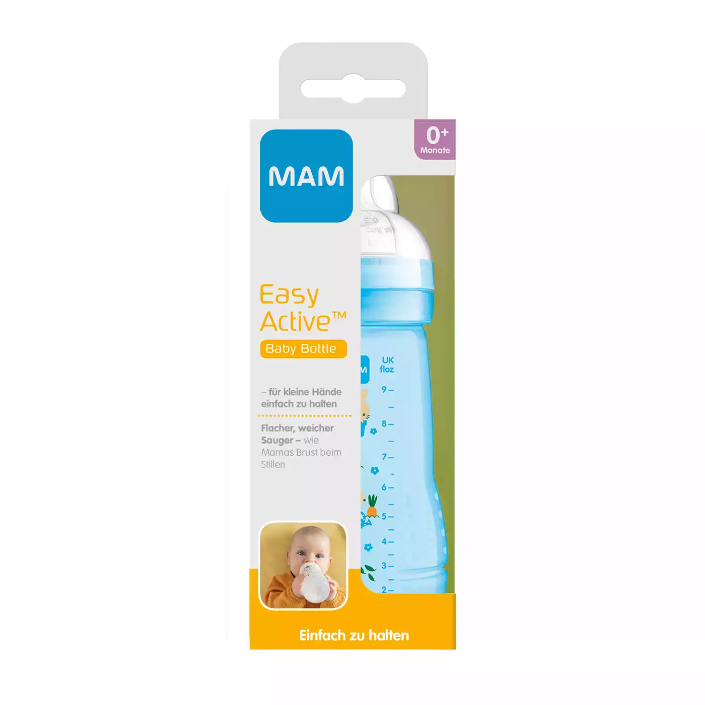 Easy Active Baby Bottle Hase MAM Blau 2000568213018 6
