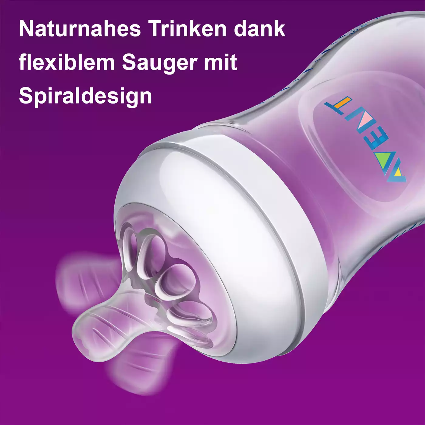 Natural-Flaschen-Set, 7-teilig, für Neugeborene PHILIPS AVENT 2000576153504 7