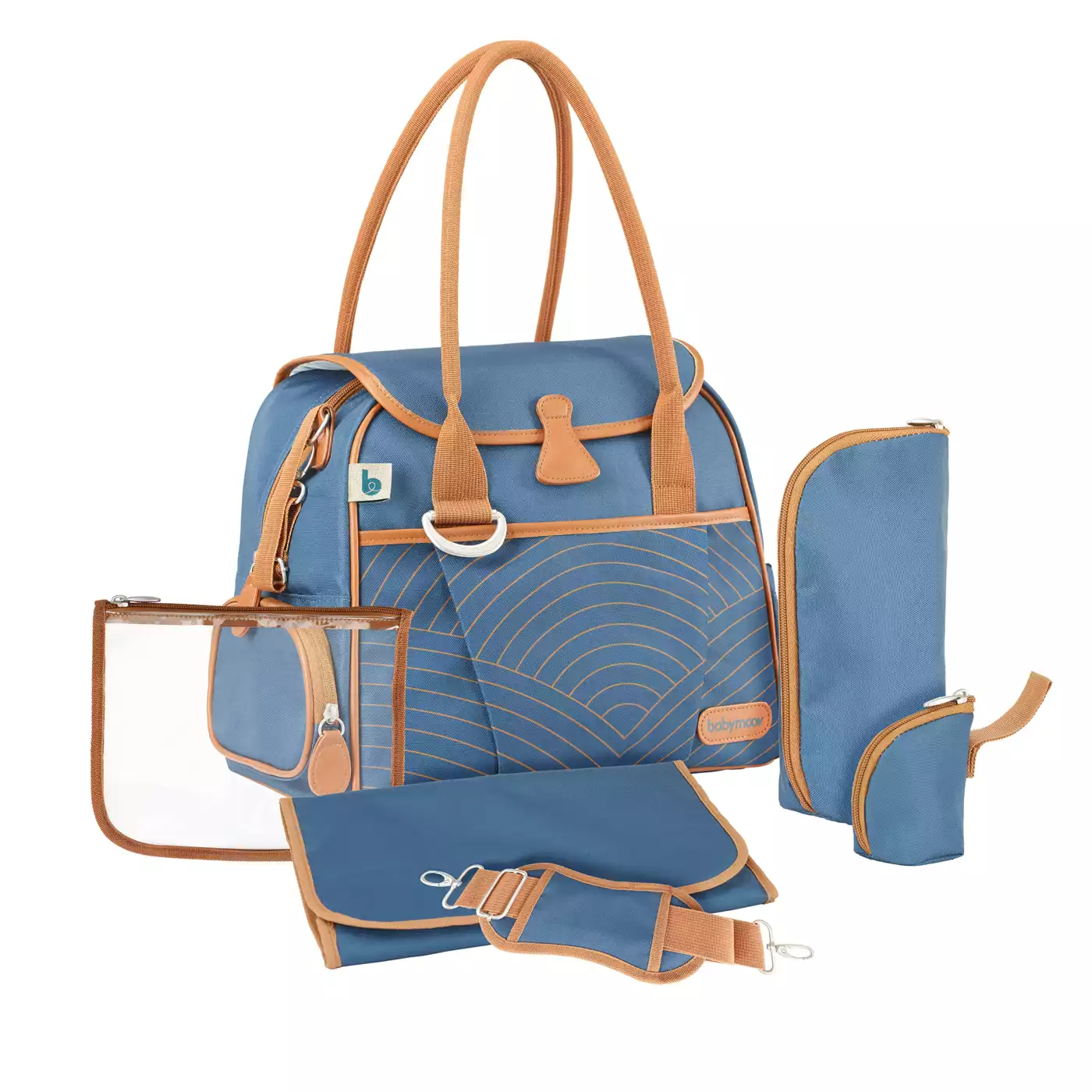 Wickeltasche Style Bag Blue Navy babymoov Blau 2000565168519 3