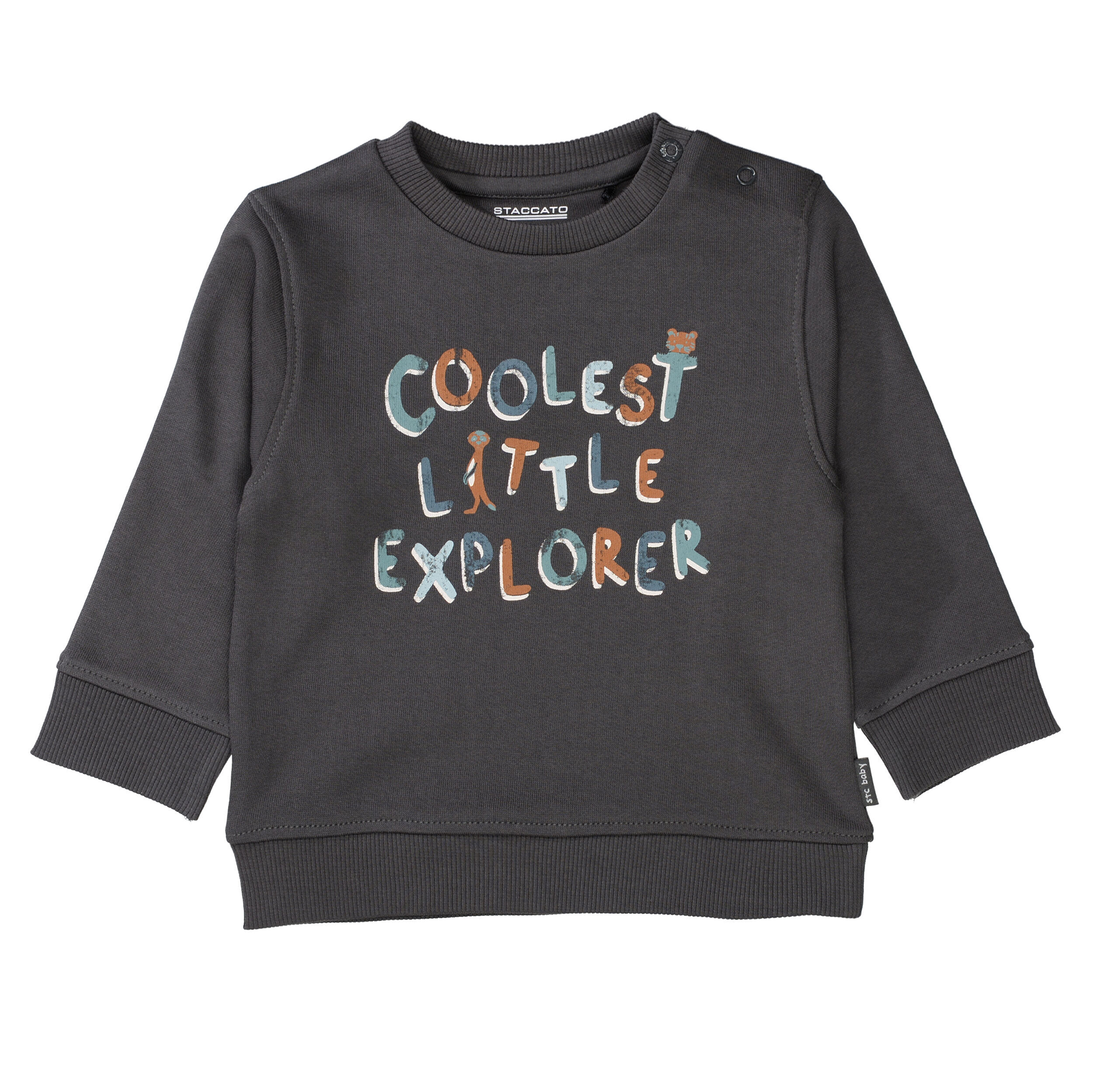 STACCATO Sweatshirt Soft Graphit | Grau | BabyOne | Winterschlussverkauf  2024