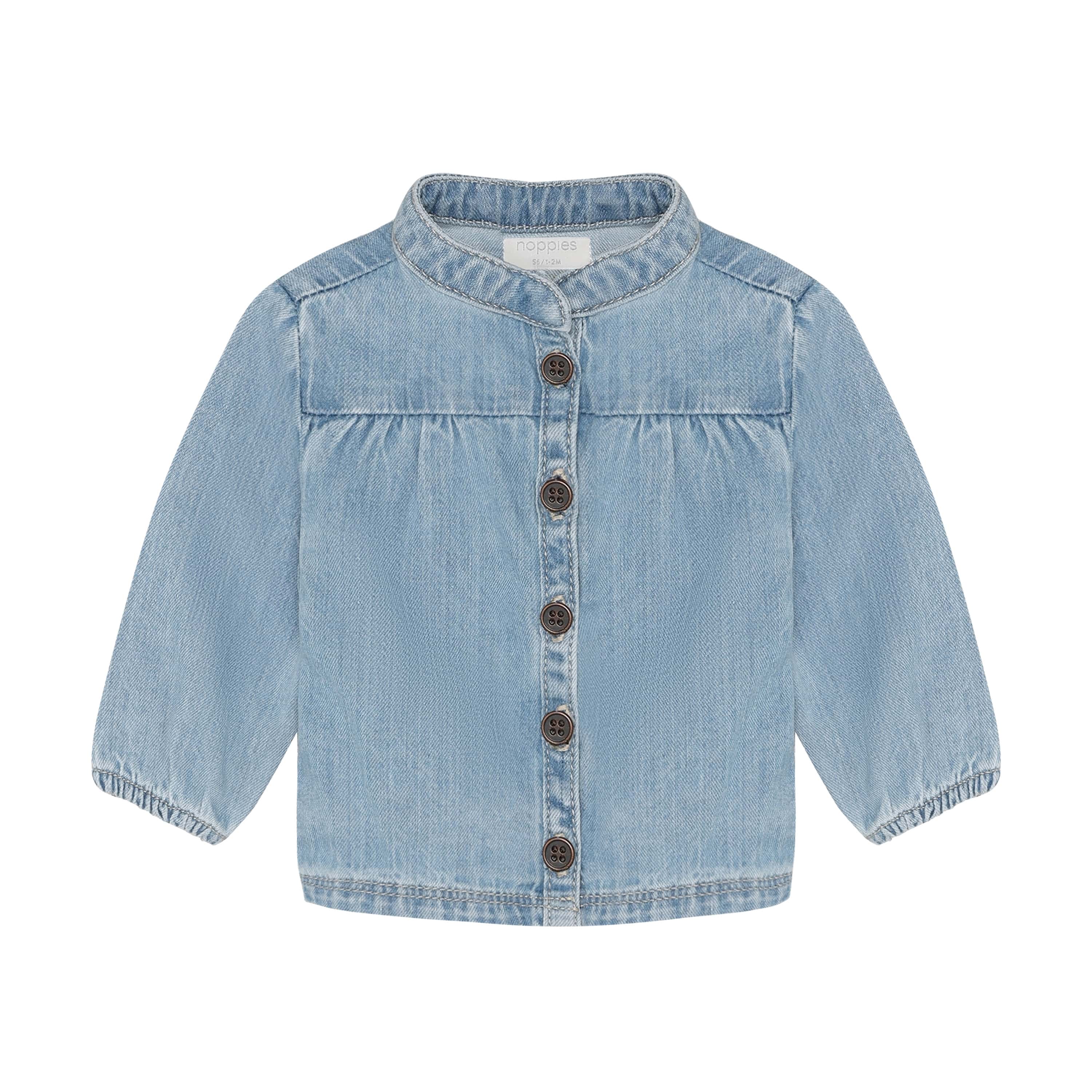 Hemden & Blusen, noppies, Blau – Besonderheit: aus 100% Baumwolle