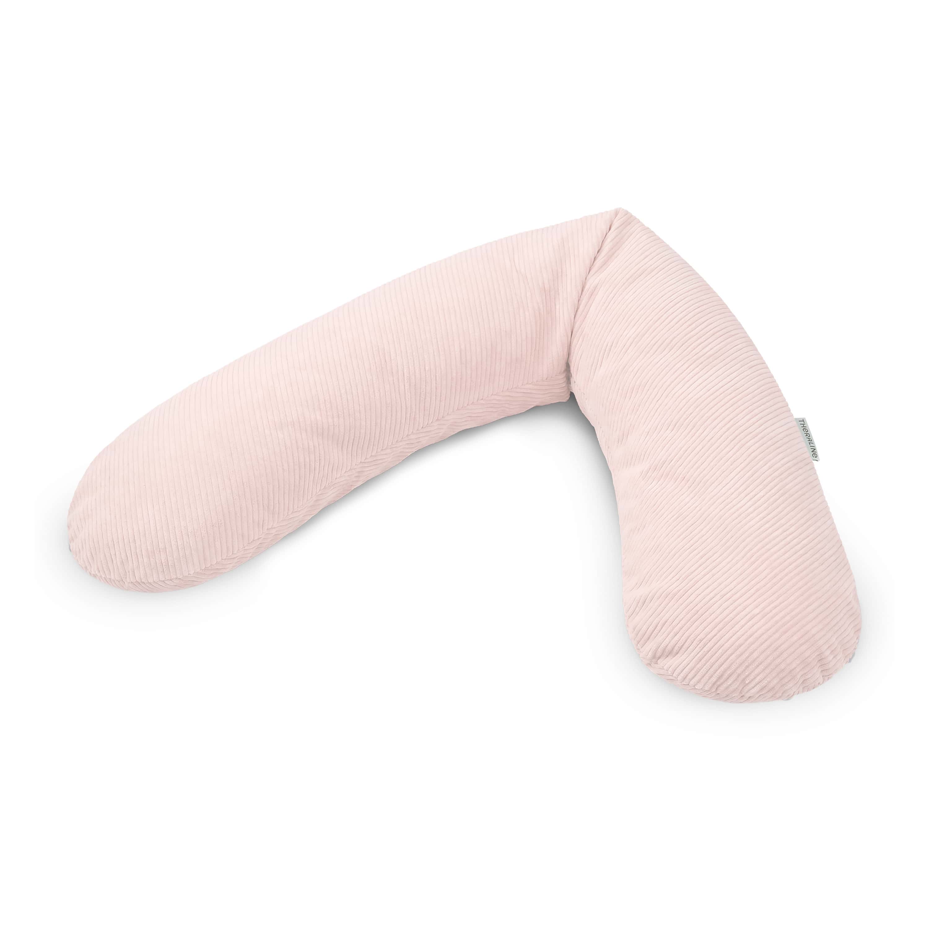 Stillkissen, THERALINE, Pink – Besonderheit: langer, verdeckter Reißverschluss