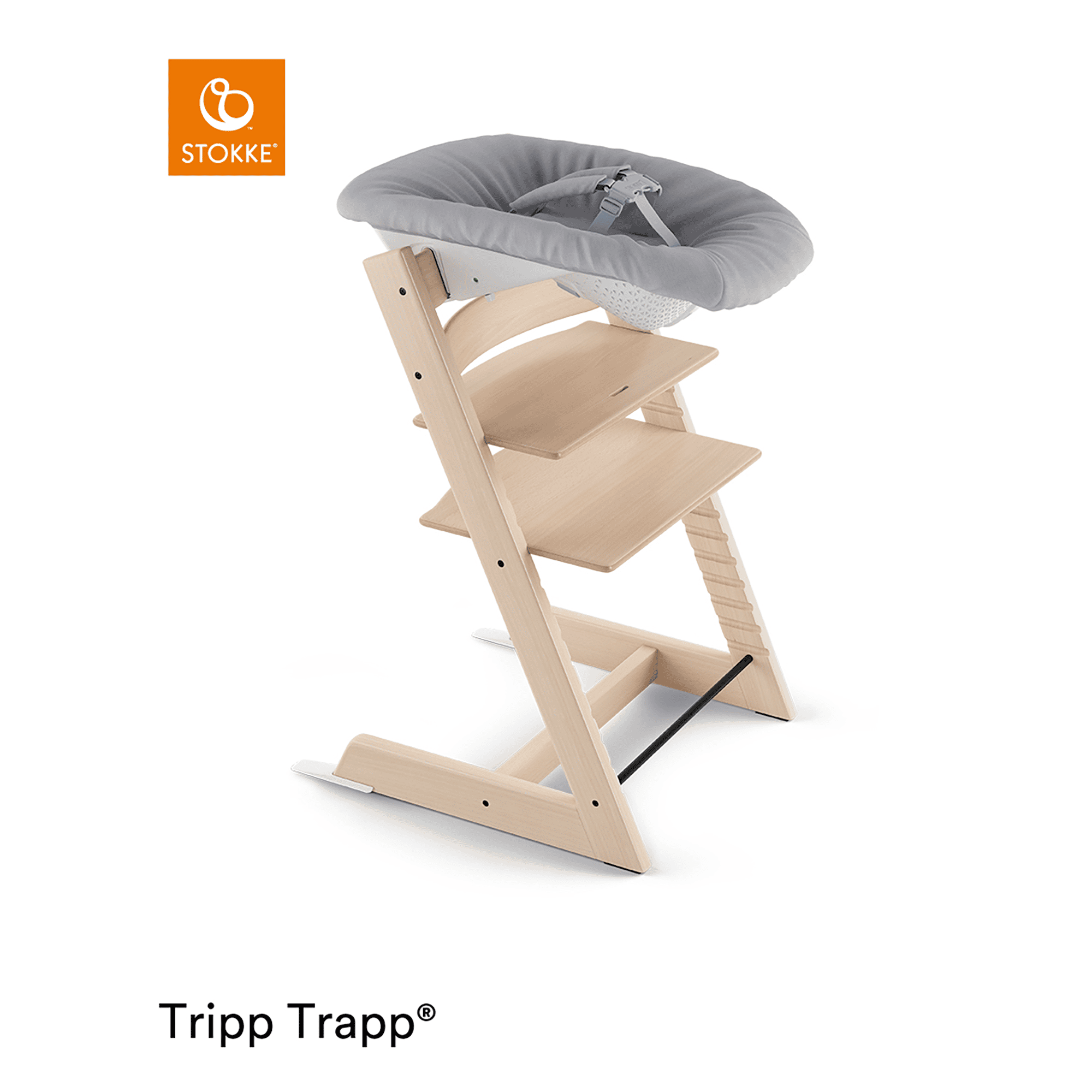 Tripp Trapp® Newborn Set Grey STOKKE Grau 2000575094105 3