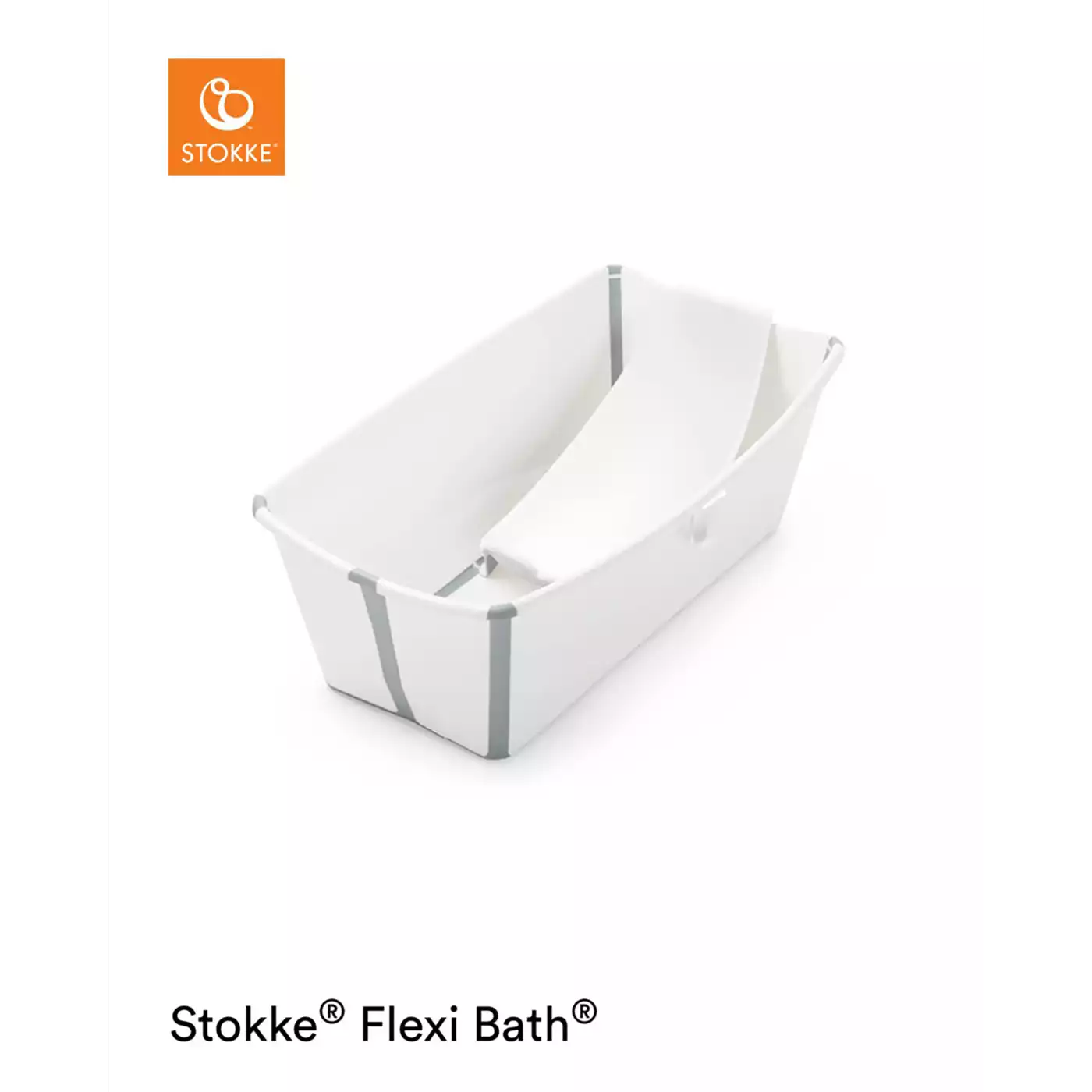 Flexi Bath® Bundle inkl. Newborn Support White STOKKE Weiß 2000576662600 4