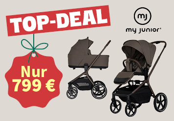 TOP-DEAL | Nur 799 €. Der my junior® MAVI 2in1. In braun abgebildet.
