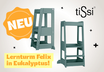 Neu von tissi: Lernturm Felix in Eukalyptus!