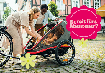 Fahrradanhänger: Bereit fürs Abenteuer?