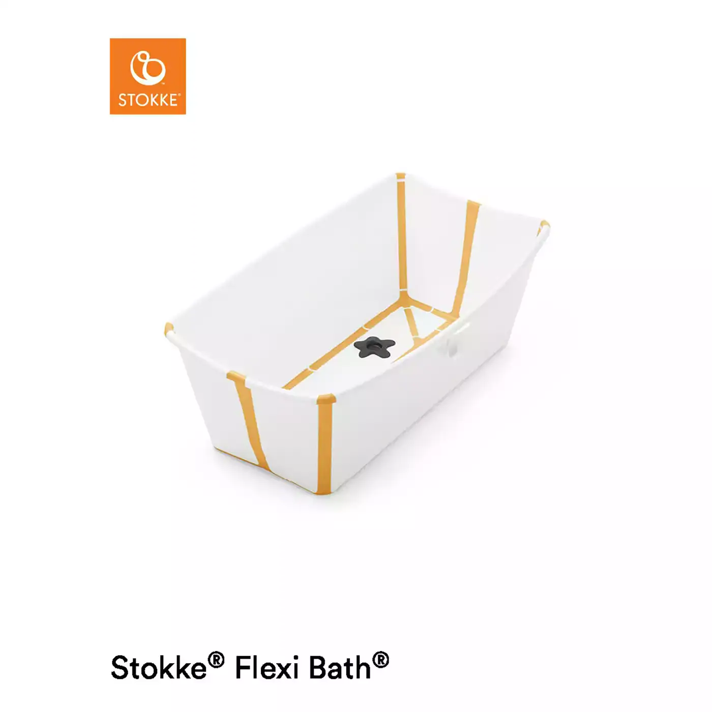 Flexi Bath® White Yellow mit hitzeempfindlichem Stöpsel STOKKE 2000576741107 3