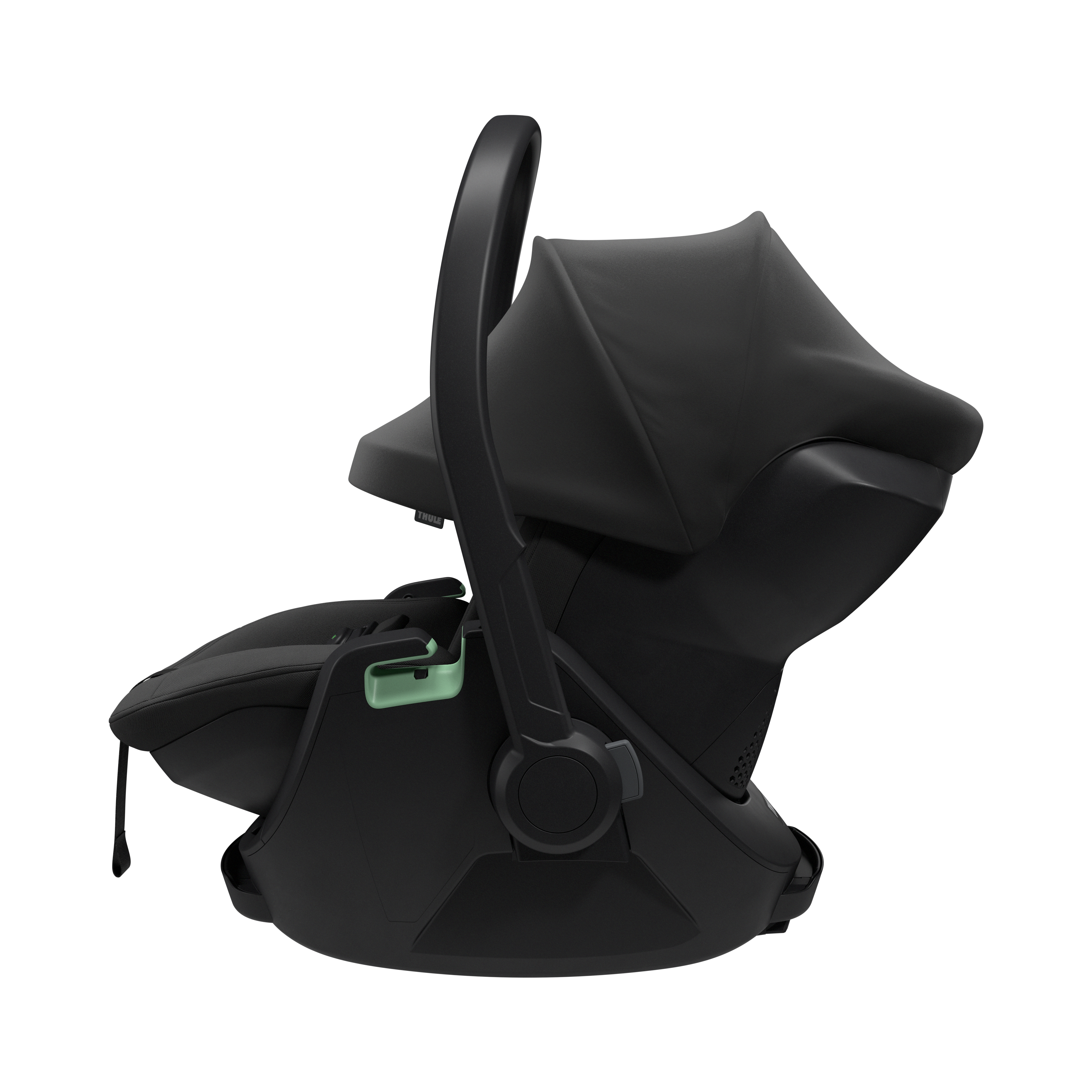 Babyschalen 0-13 kg, Gruppe 0+, THULE, Schwarz – Besonderheit: passend für die separat erhältliche Thule Alfi Connect ISOFIX Kindersitzbasis