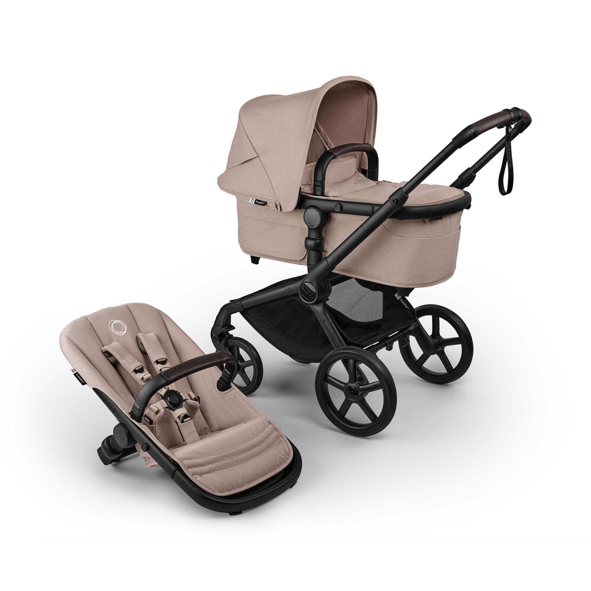 bugaboo Fox 5 Renew Complete Black Taupe | in Beige | BabyOne