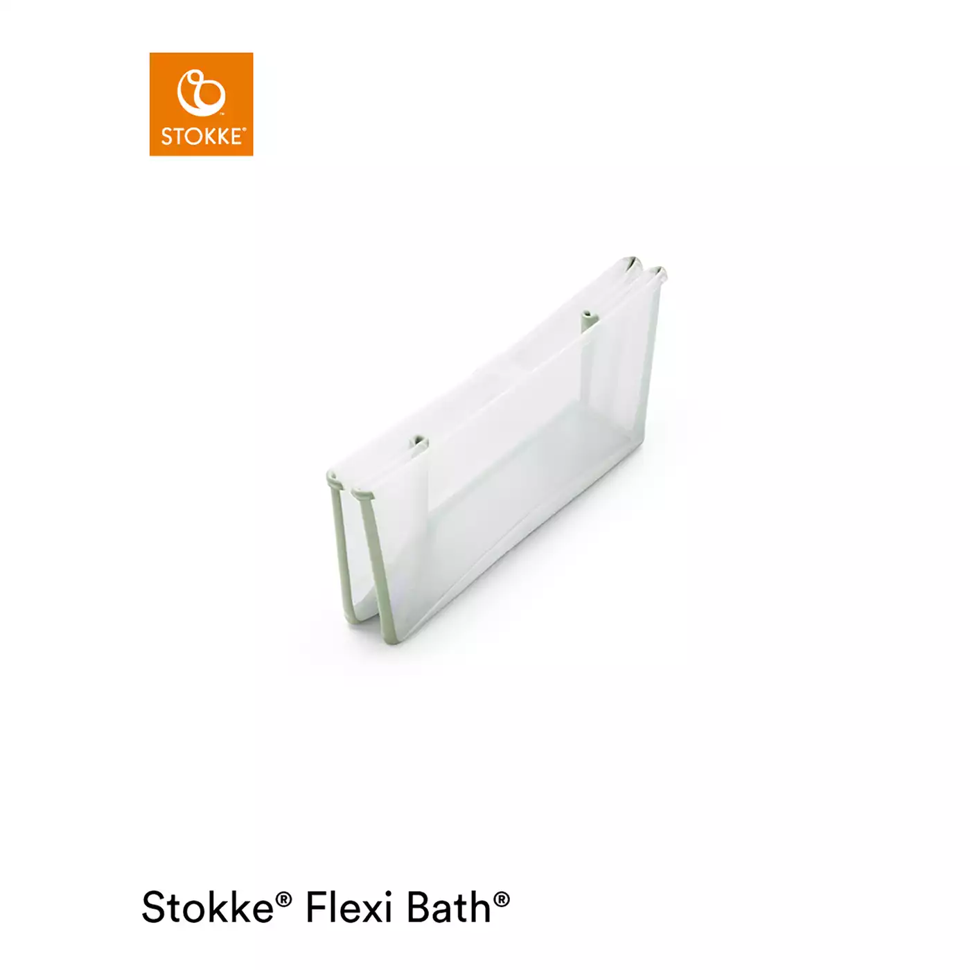 Flexi Bath® Transparent Green mit hitzeempfindlichem Stöpsel STOKKE Transparent Grün 2000582515105 5