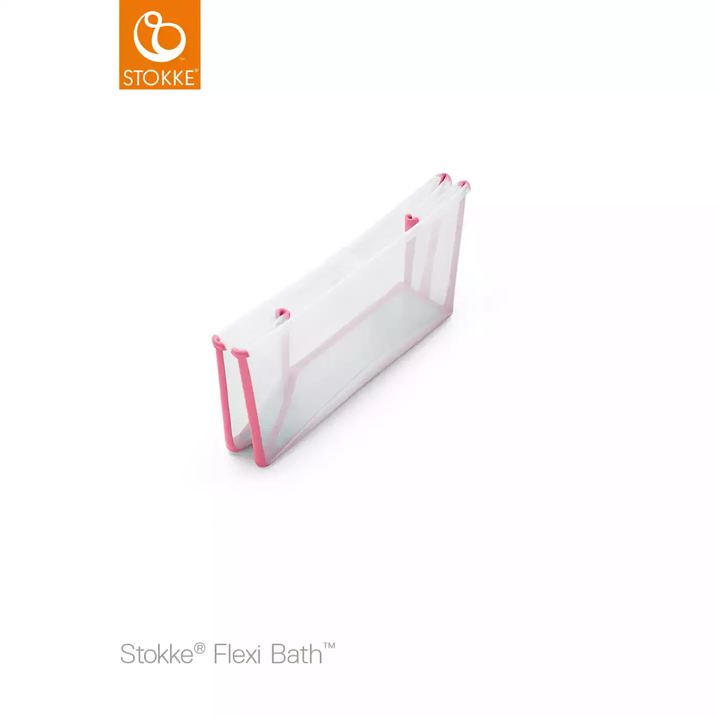 Flexi Bath® Transparent Pink mit hitzeempfindlichem Stöpsel STOKKE Transparent Weiß 2000575278703 4