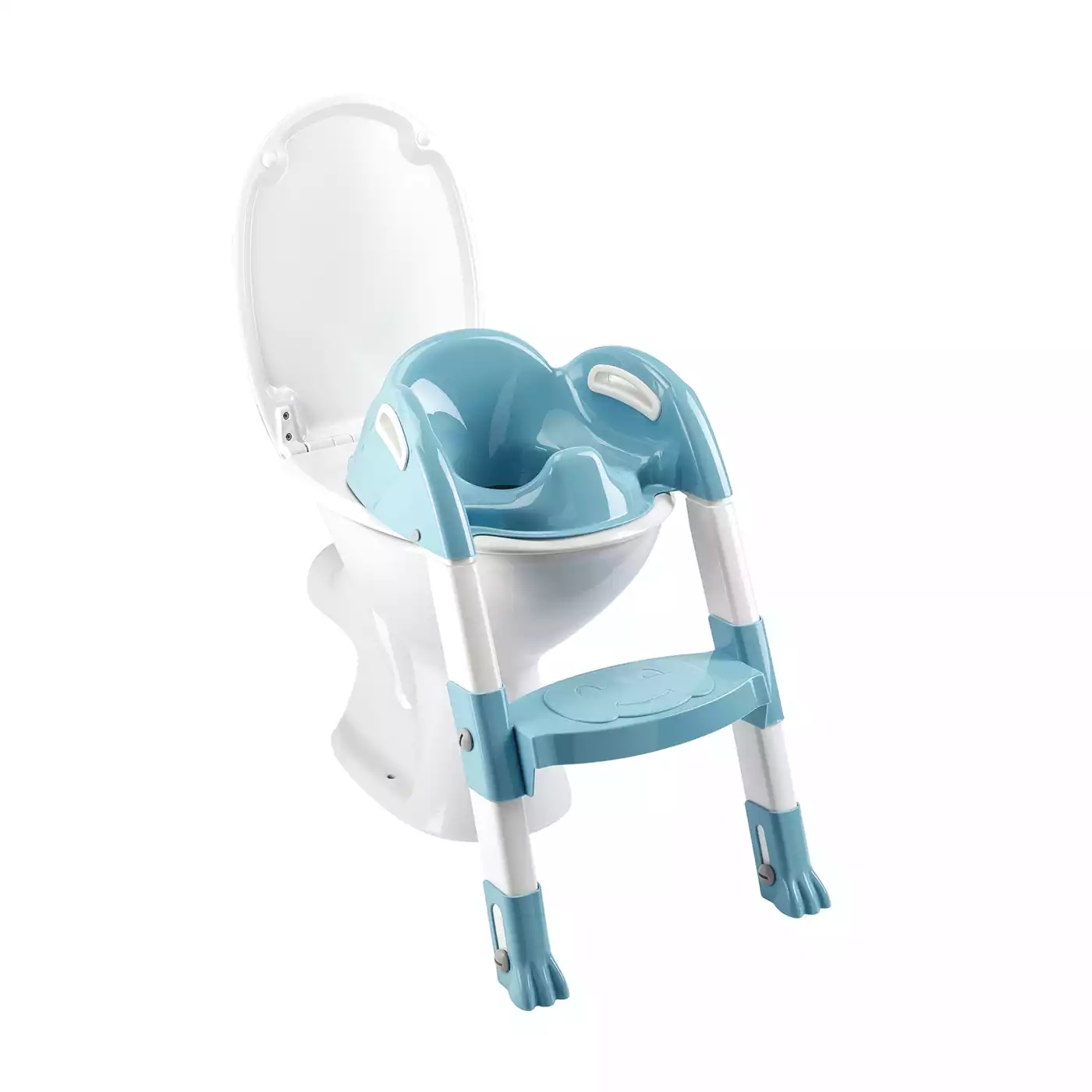 Kiddyloo Toiletten Trainer Sky-White FUNNY Blau 2000570335609 1