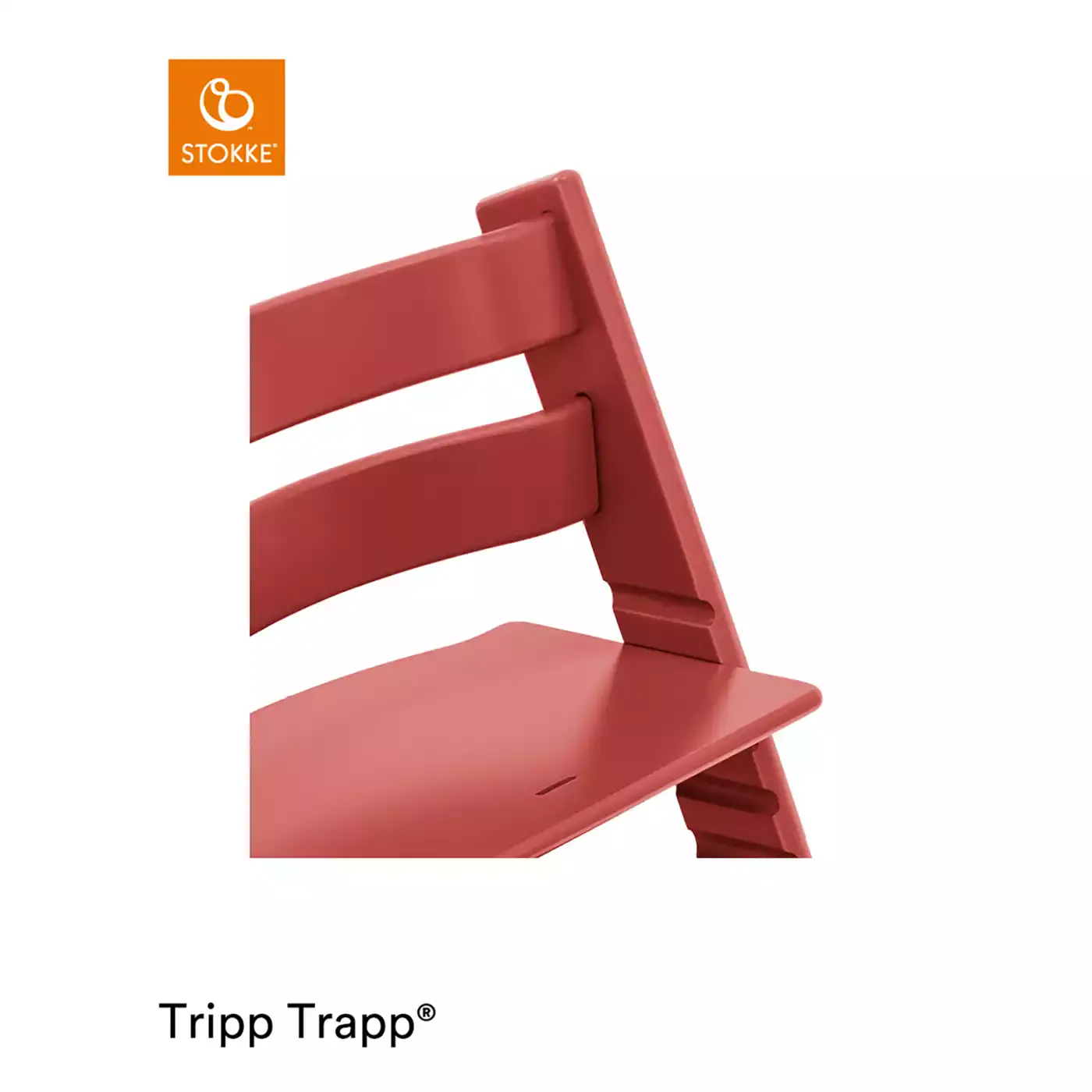 Tripp Trapp® Buche Warm Red STOKKE Rot 2000578900700 6