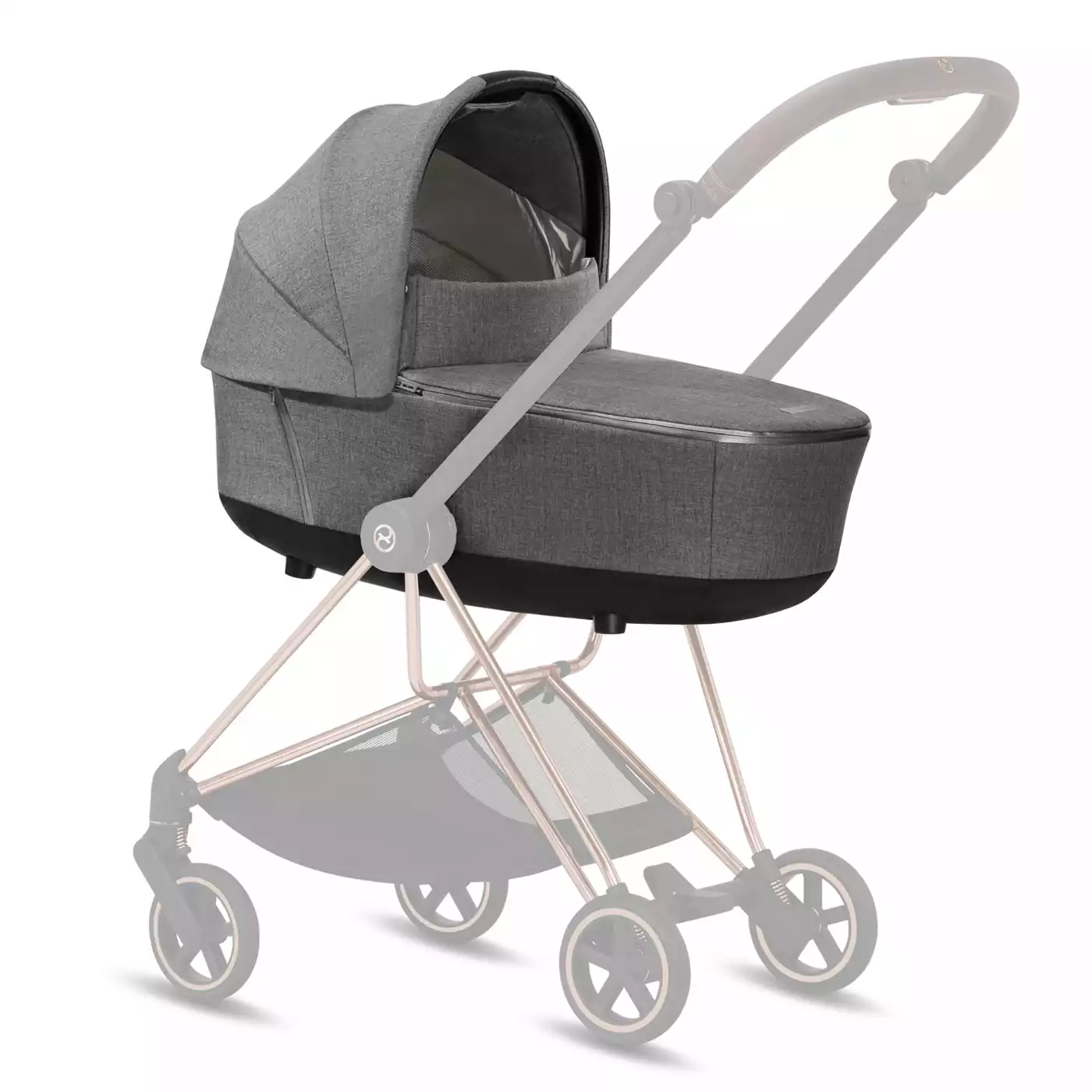 FU-MI⭐︎Cybex Platinum MIOS ベビーカーグレー cybex PLATINUM MIOS Wanne LUX Manhattan Grey Plus | BabyOne