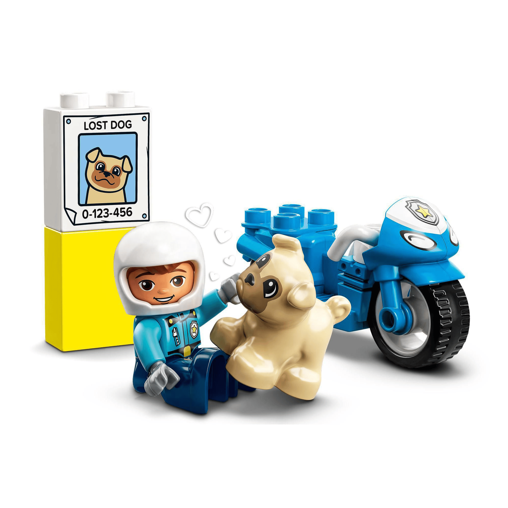 BabyOne 10967 2024 Winterschlussverkauf | LEGO duplo | Polizeimotorrad