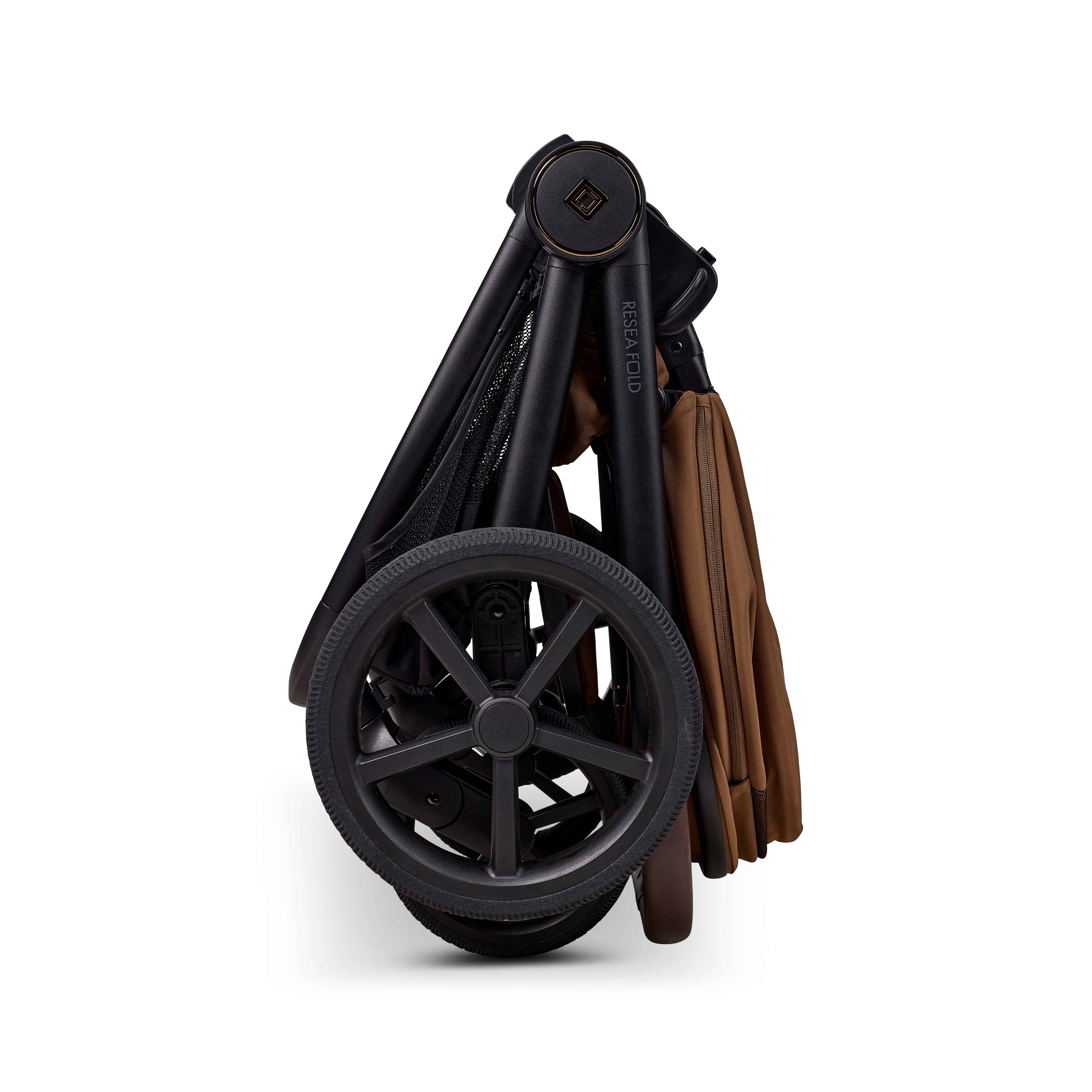 Kombi-Kinderwagen, MOON, Braun – Produktansicht