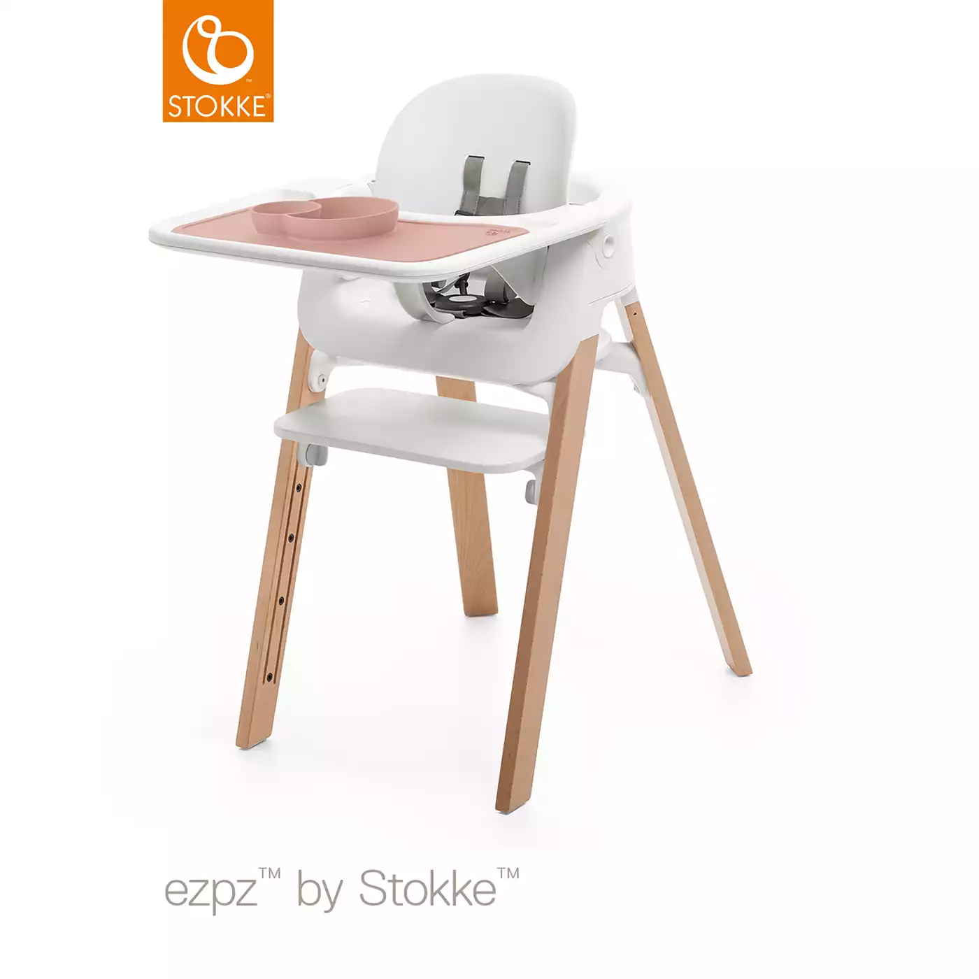 ezpz™ by Stokke™ Platzset für Steps™ Tray STOKKE Pink Rosa 2000575439005 5