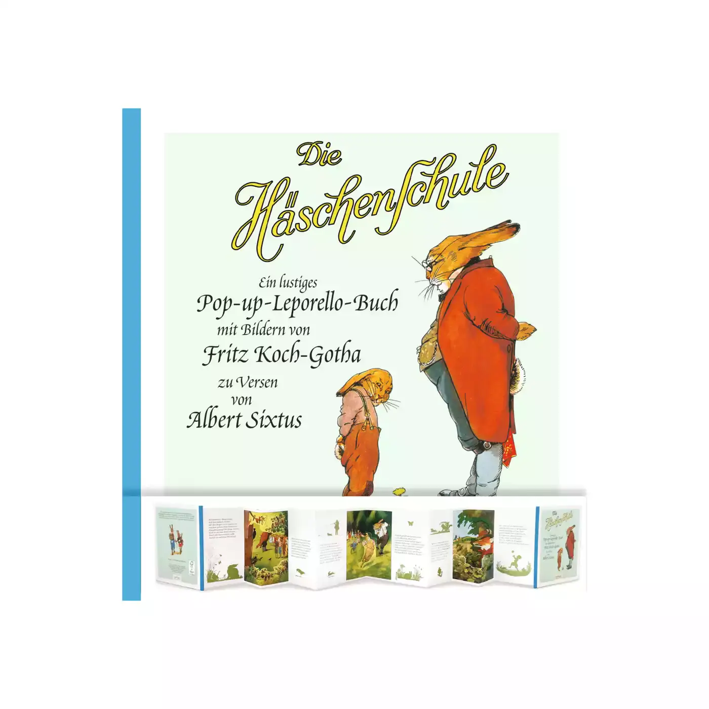 Die Häschenschule - Pop-up-Leporello-Buch ess!inger 2000573375350 1