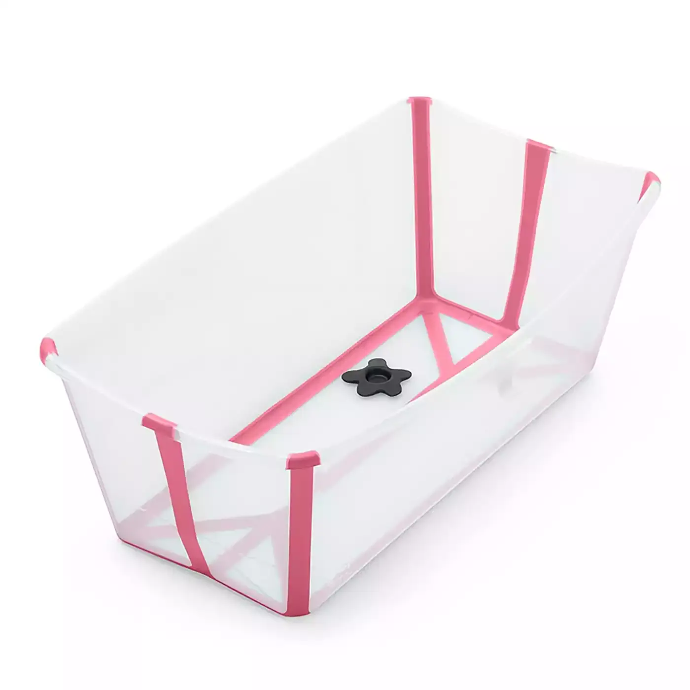 Flexi Bath® Transparent Pink mit hitzeempfindlichem Stöpsel STOKKE Transparent Weiß 2000575278703 1