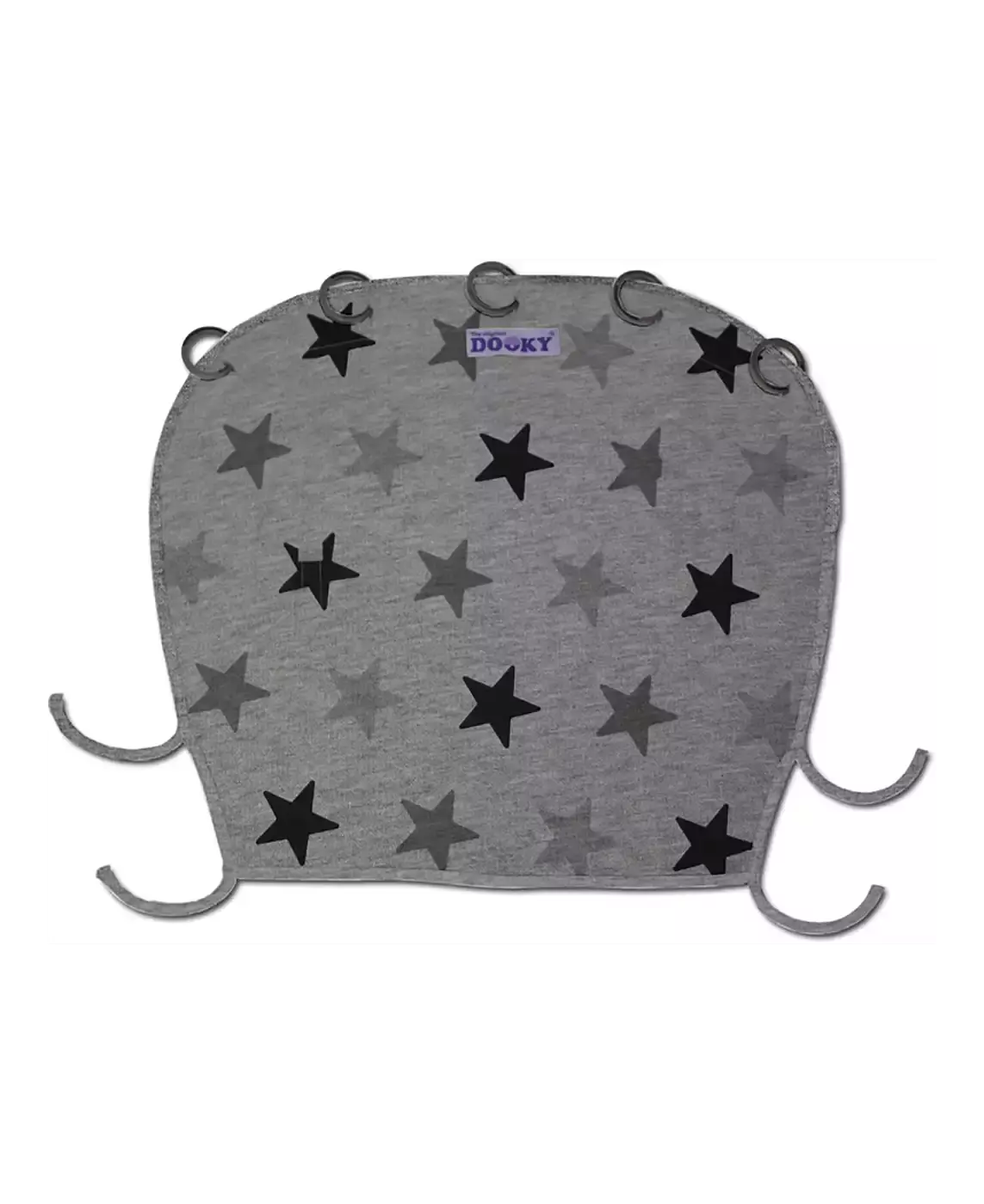 Dooky Cover Grey Stars elementsforkids Grau 2000567575605 3