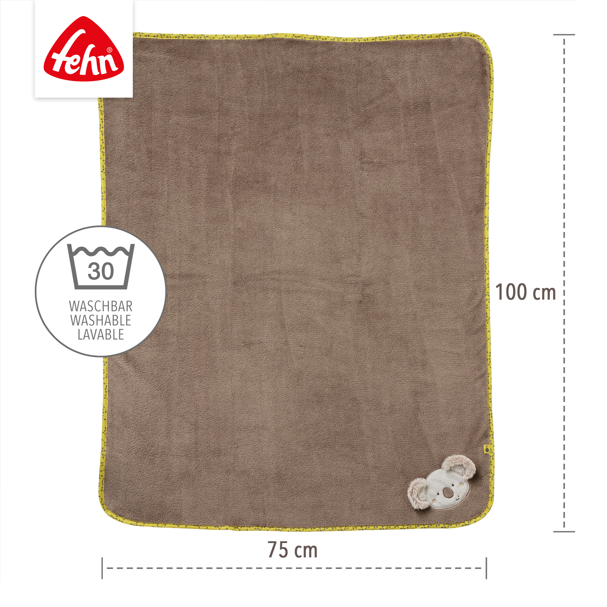 Zomer Kuscheldecke Grau, 125x150 Cm – Flauschige Mikrofaser-Fleecedecke Für Sofa & Bett