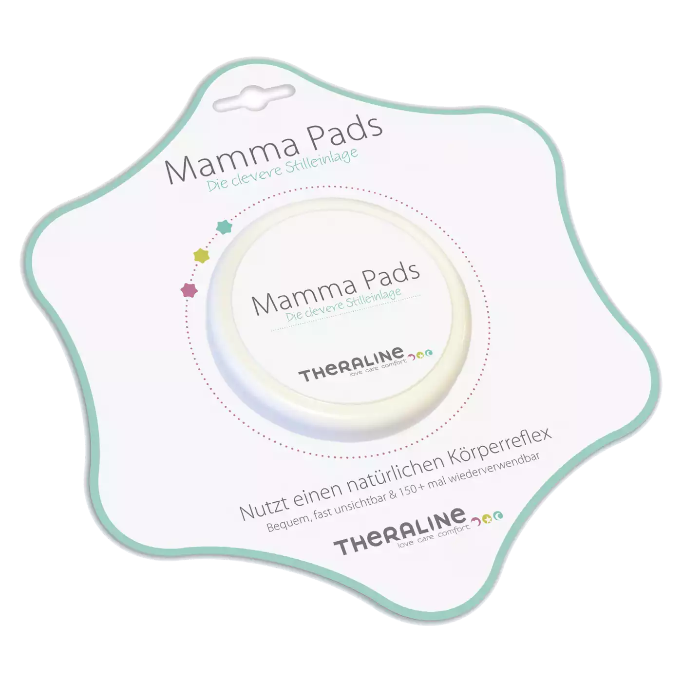 Mamma Pads - Silikonstilleinlage THERALINE Transparent Weiß 2000537335505 1