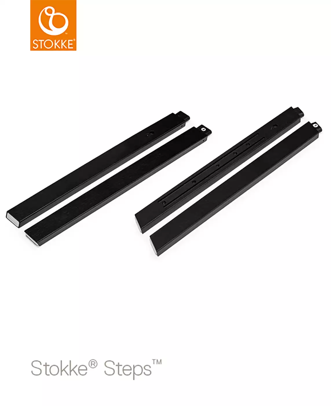 Stokke® Steps™ Stuhlbeine Eiche Schwarz STOKKE Schwarz Braun 2000568822203 2