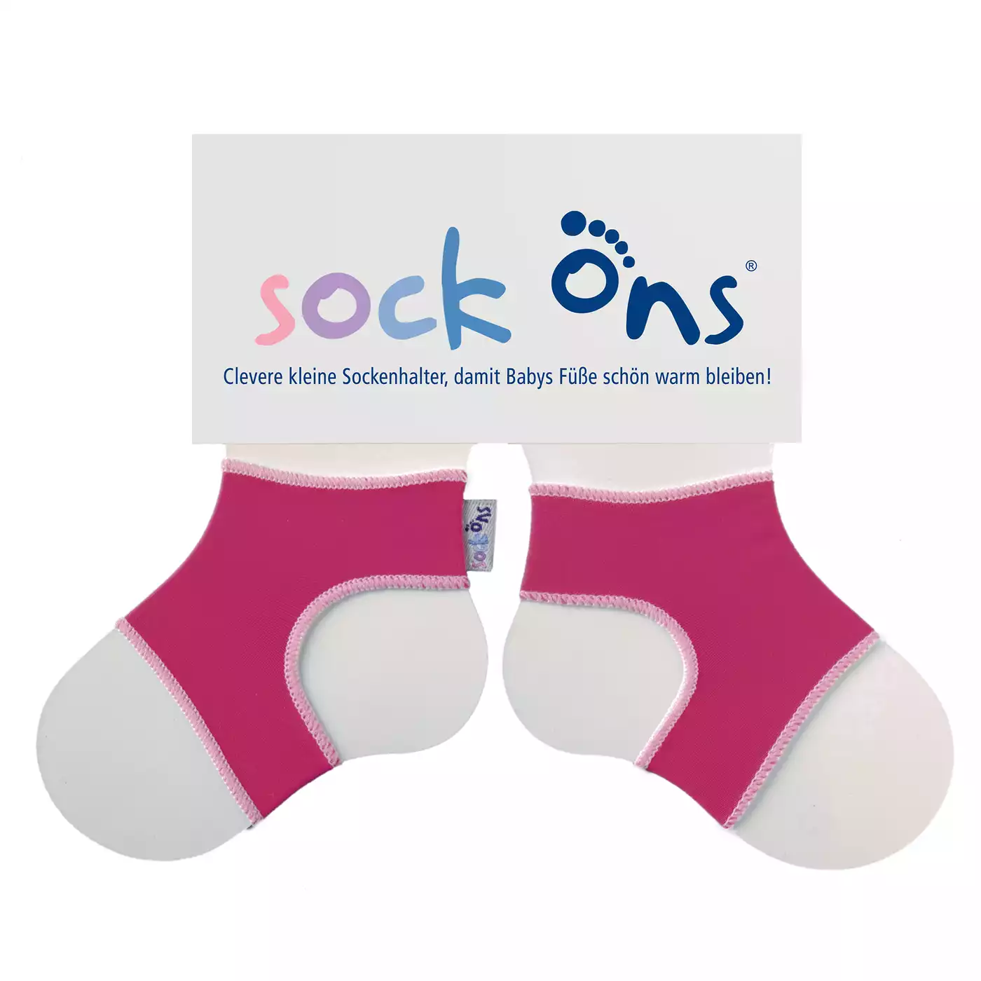 Sock Ons Größe S (0-6 Monate) FUNNY Pink 2000564949102 3