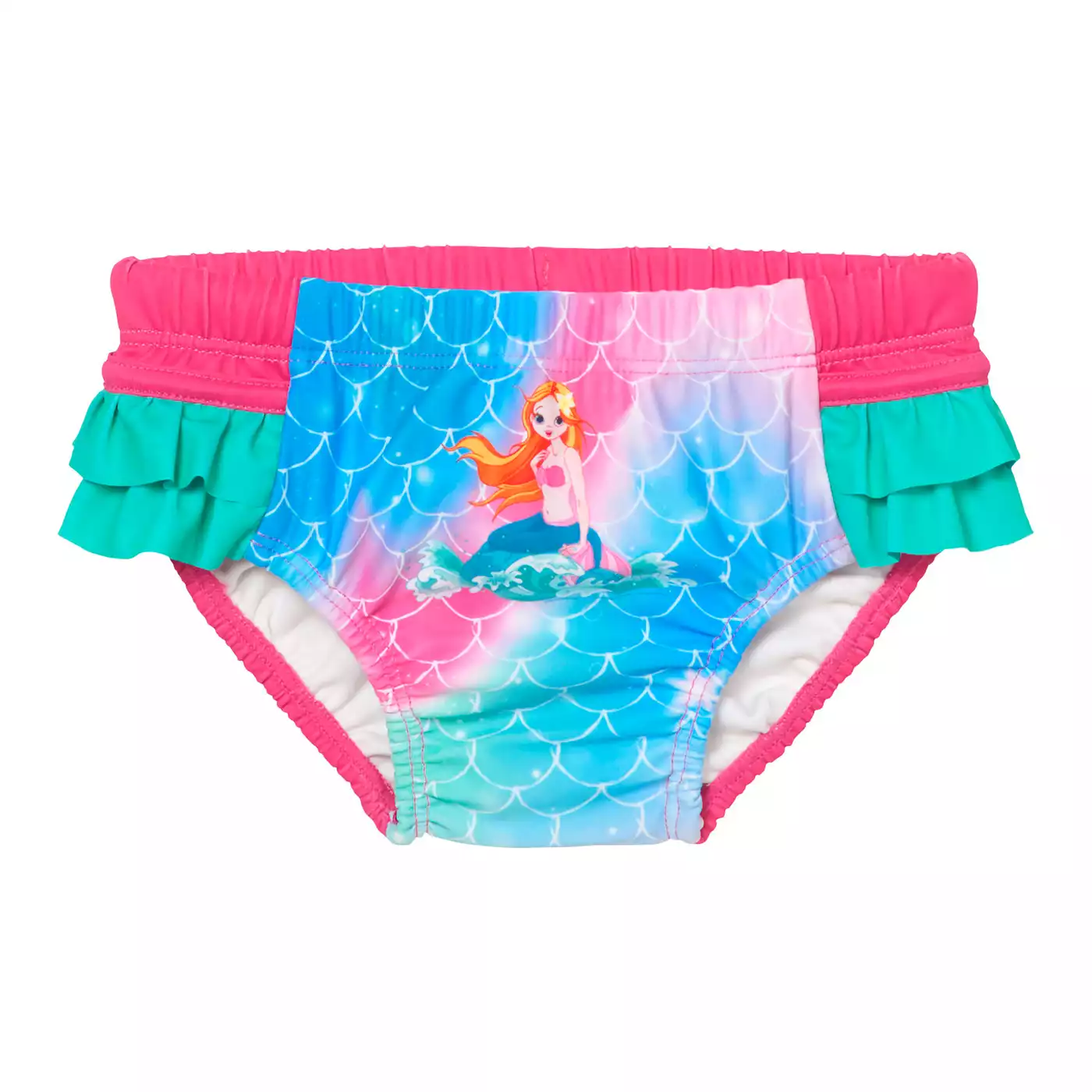 UV-Schutz-Windelhose Meerjungfrau Playshoes Pink Rosa M2020578109903 3
