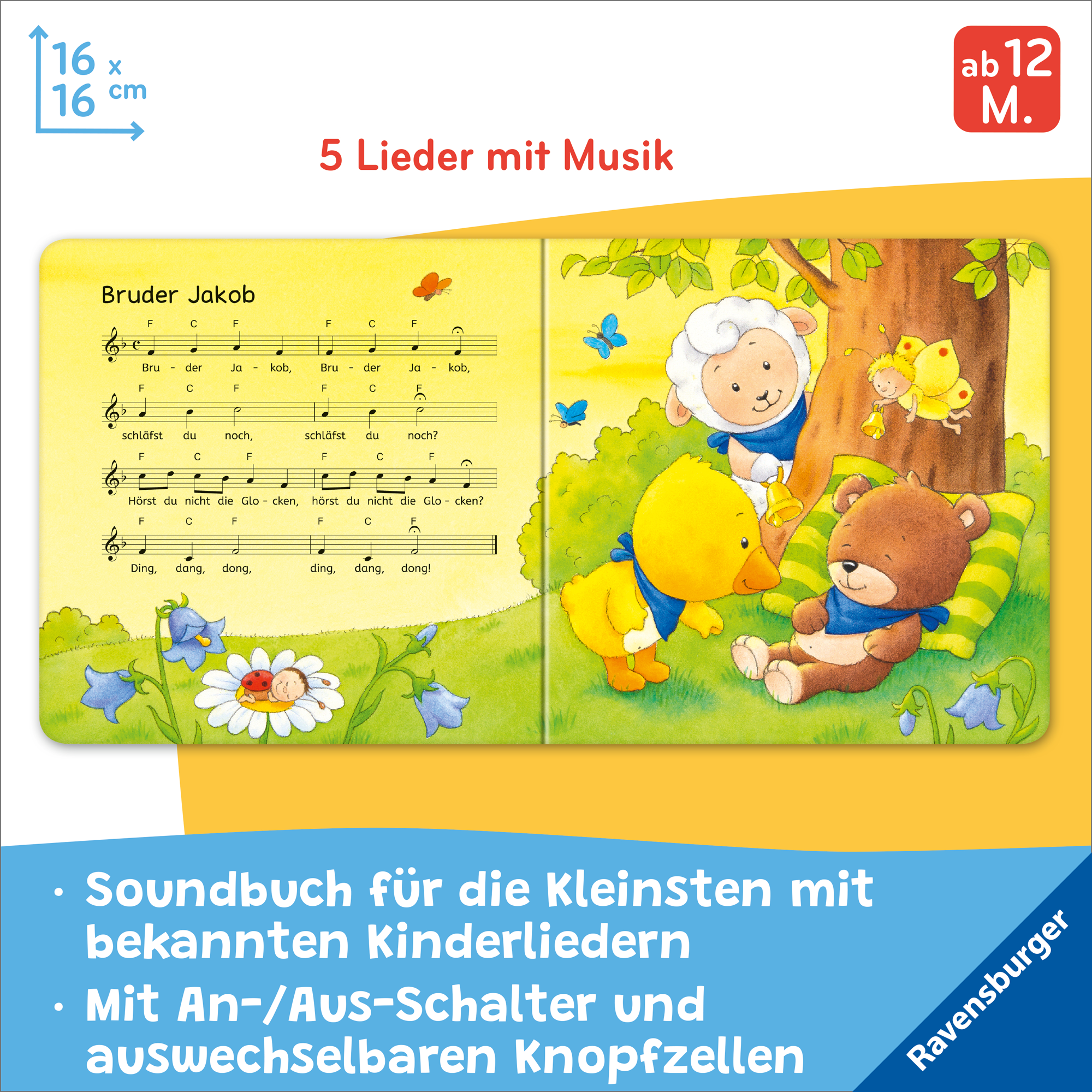 Nathan – Mein Erstes Musikspielzeug Zum Mitsingen Und Spielen – Kinderlieder, Farben & Bilder Lernen – Elektronisches Lernklavier Für Kinder 1–3 Jahre