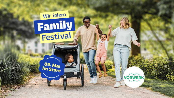 Wir feiern Family Festival am 09.05. im Store