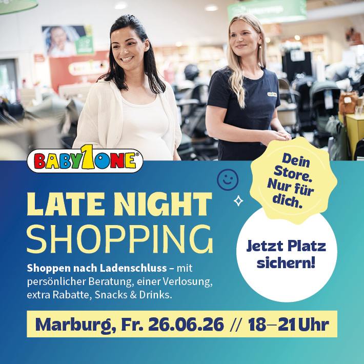 Late Night Shopping Babyone Marburg 26.06. 18-21 Uhr 