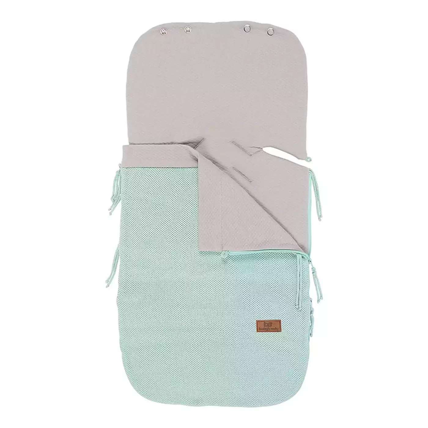Sommer Fußsack Classic Mint baby's only Grün 2000571225107 3