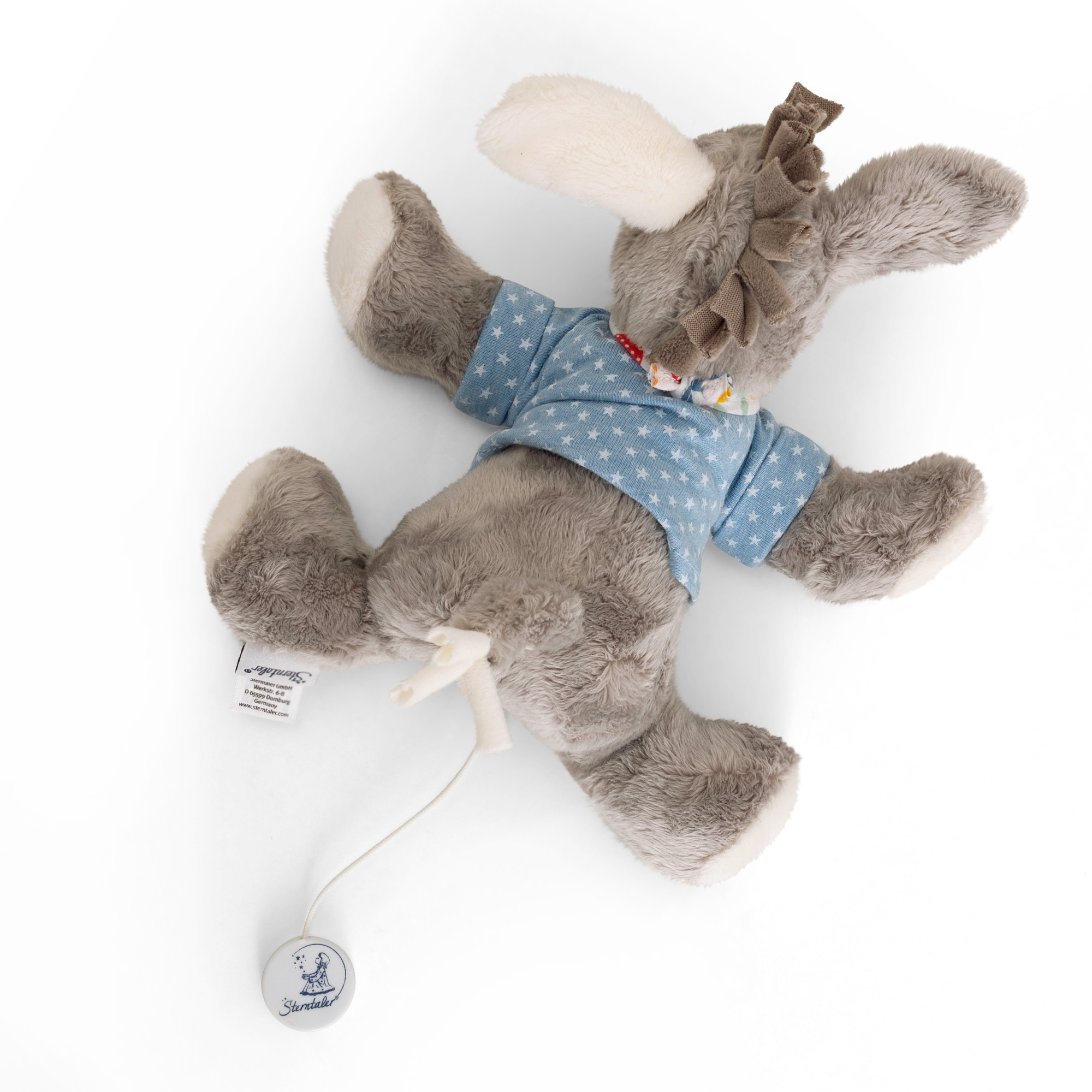 Sterntaler Marionnette Âne Emmi – 34x25x9 Cm – Théâtre Et Jeux De Rôle – Dès 3 Ans – Lavable 40°