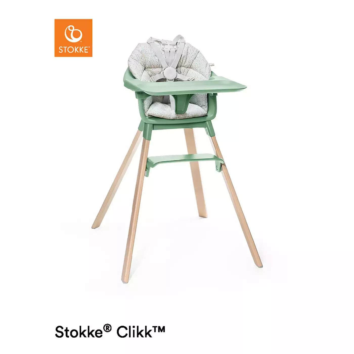Clikk™ Kissen Grey Sprinkles STOKKE Grau 2000577668601 4