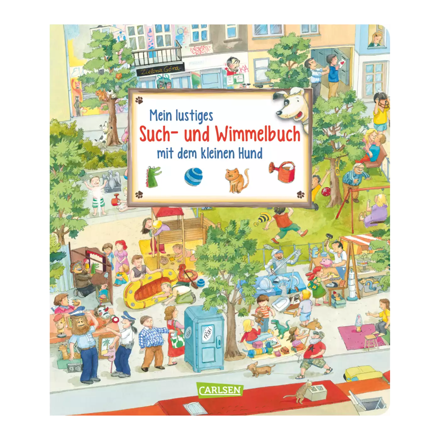 Mein lustiges Such - und Wimmelbuch - mit dem kleinen Hund CARLSEN 2000569401735 1