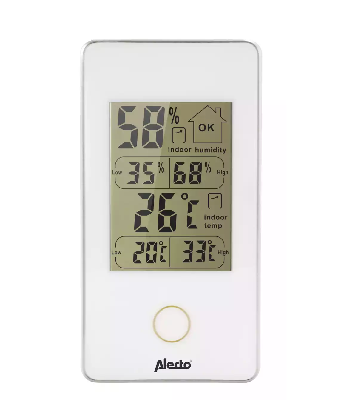 Digitales Innen-Thermometer WS-75 Alecto 2000574239903 4