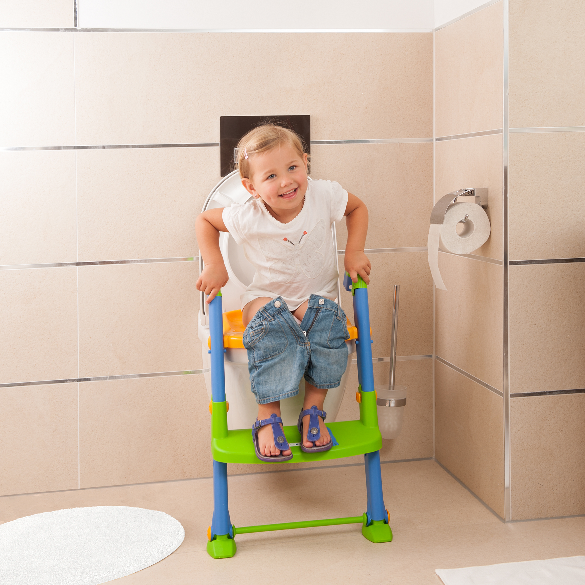 Toilettentrainer 3-in-1 KidsKit Gelb 2000556830807 4